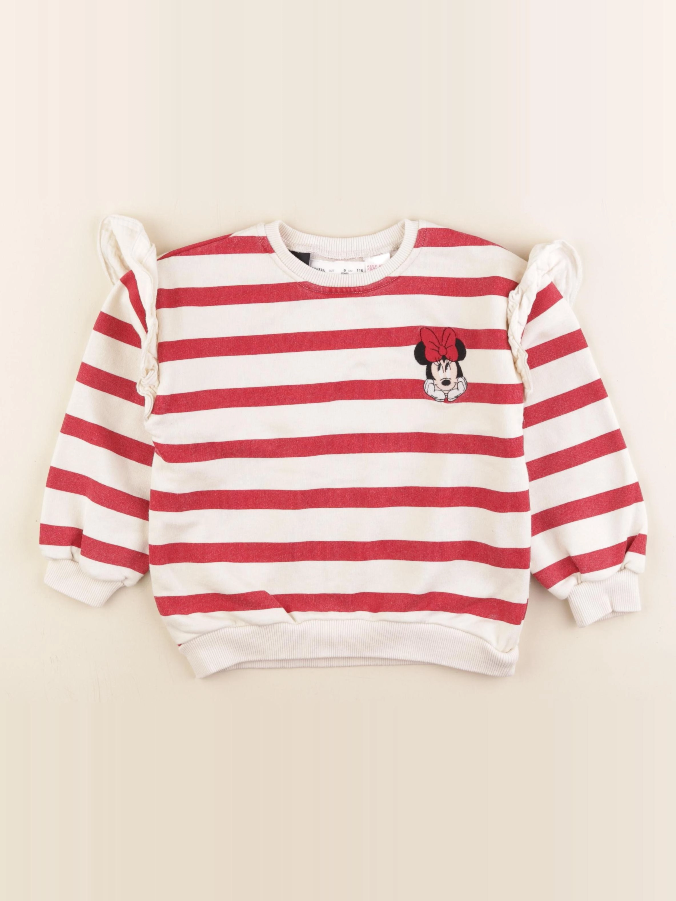 Zara - tee-shirt rouge - 6 ans