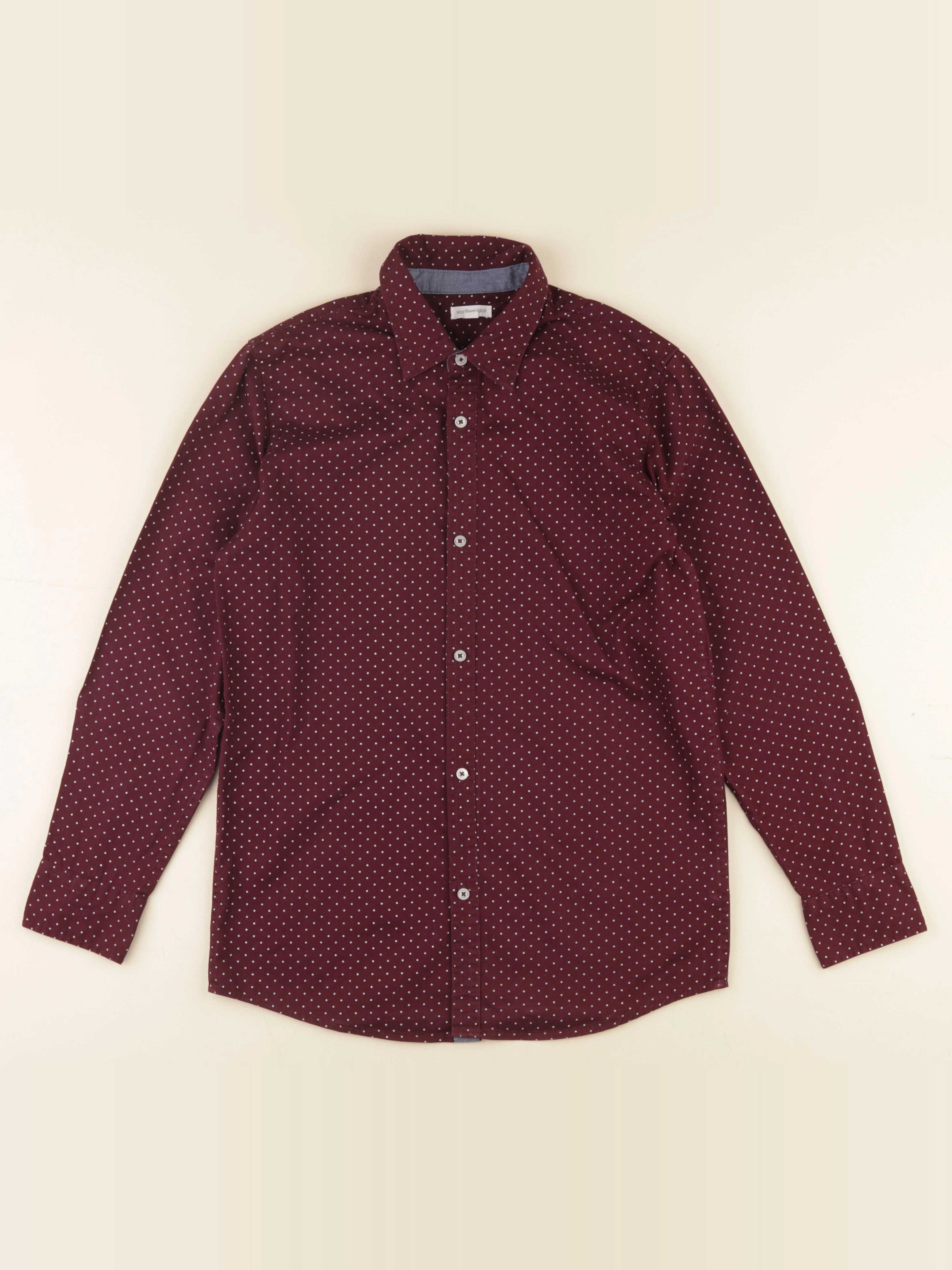 Vertbaudet - chemise rouge - 14 ans