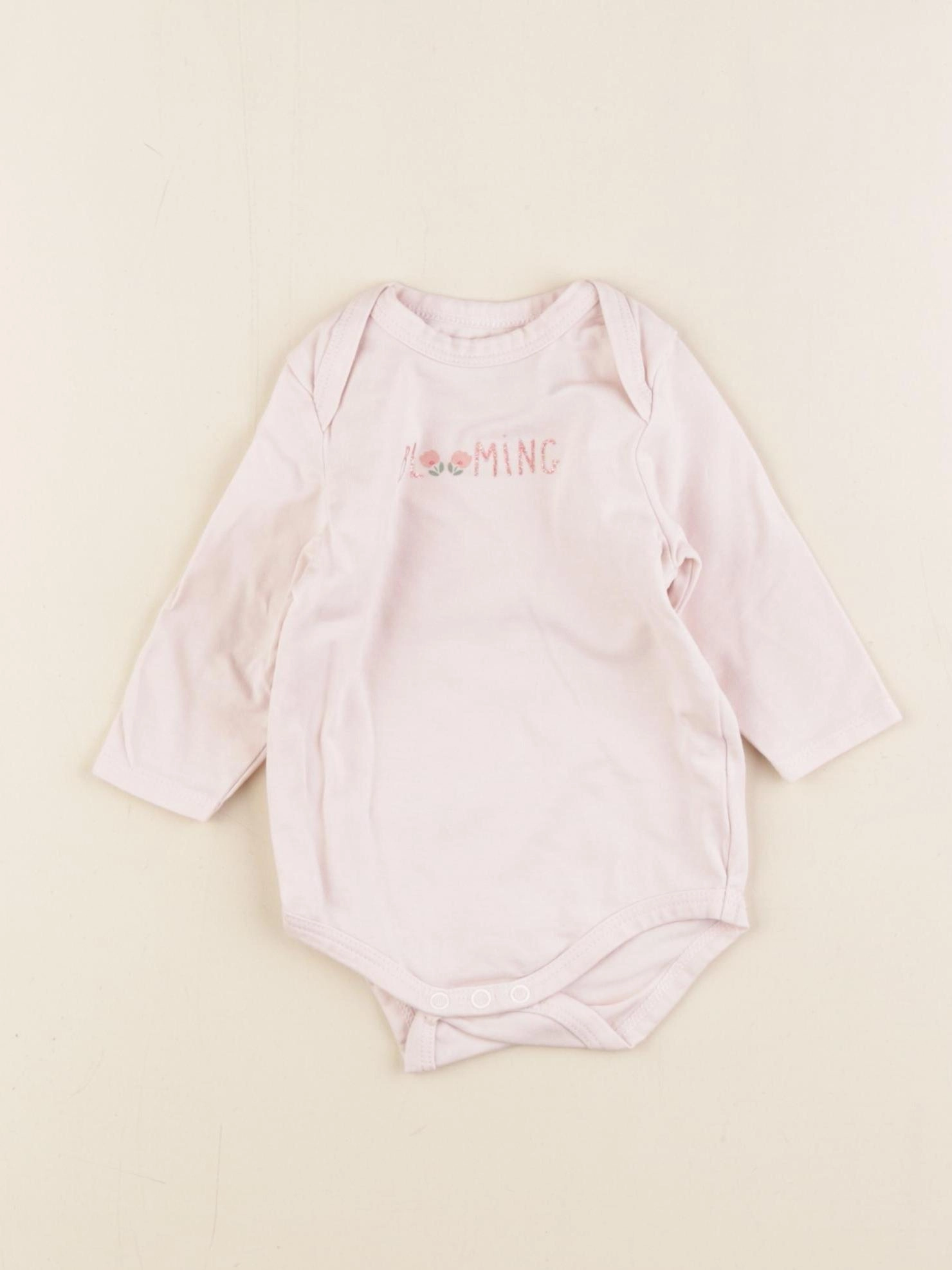 Tape à l'oeil - body rose - 3 mois