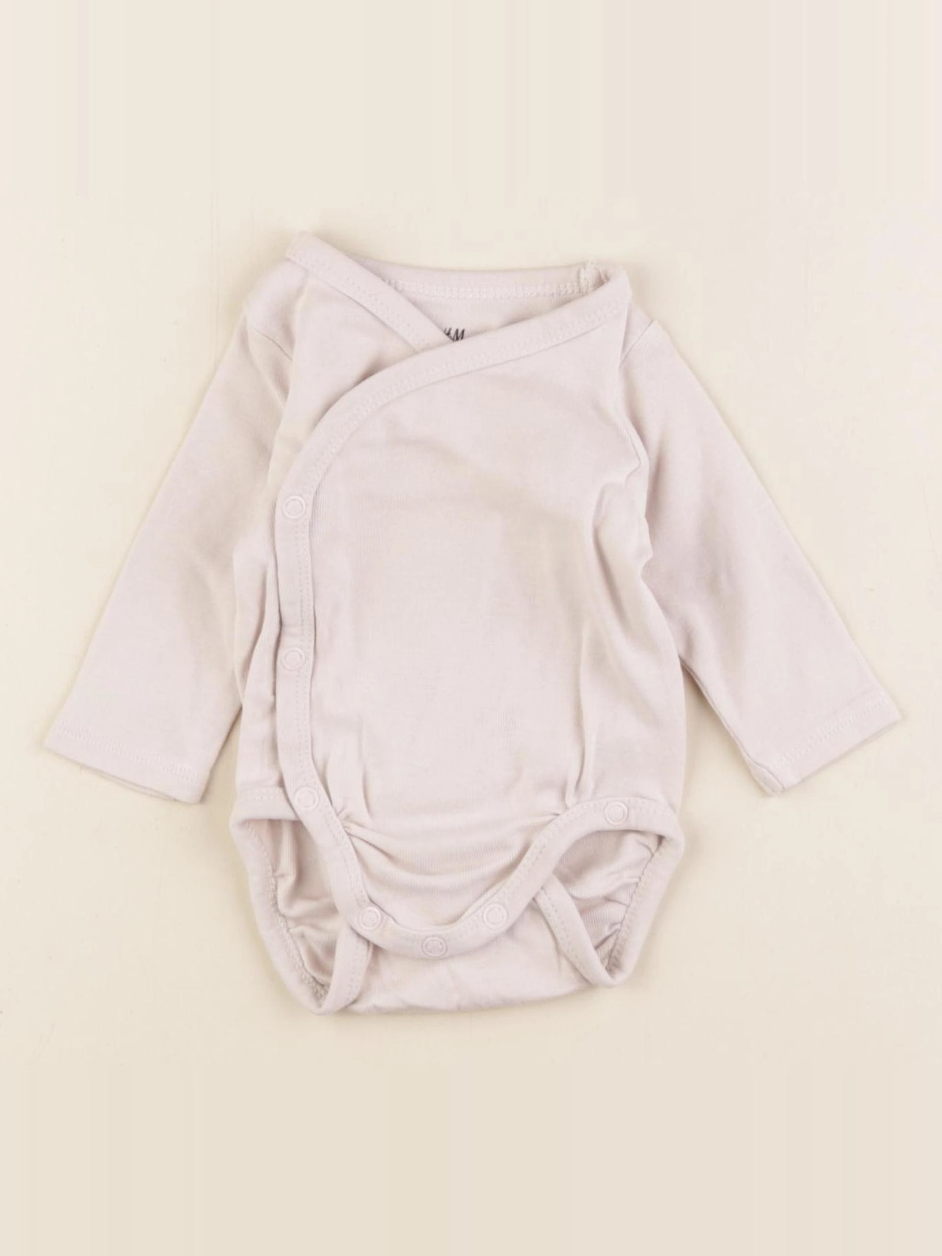 H&M - body beige - 1/2 mois