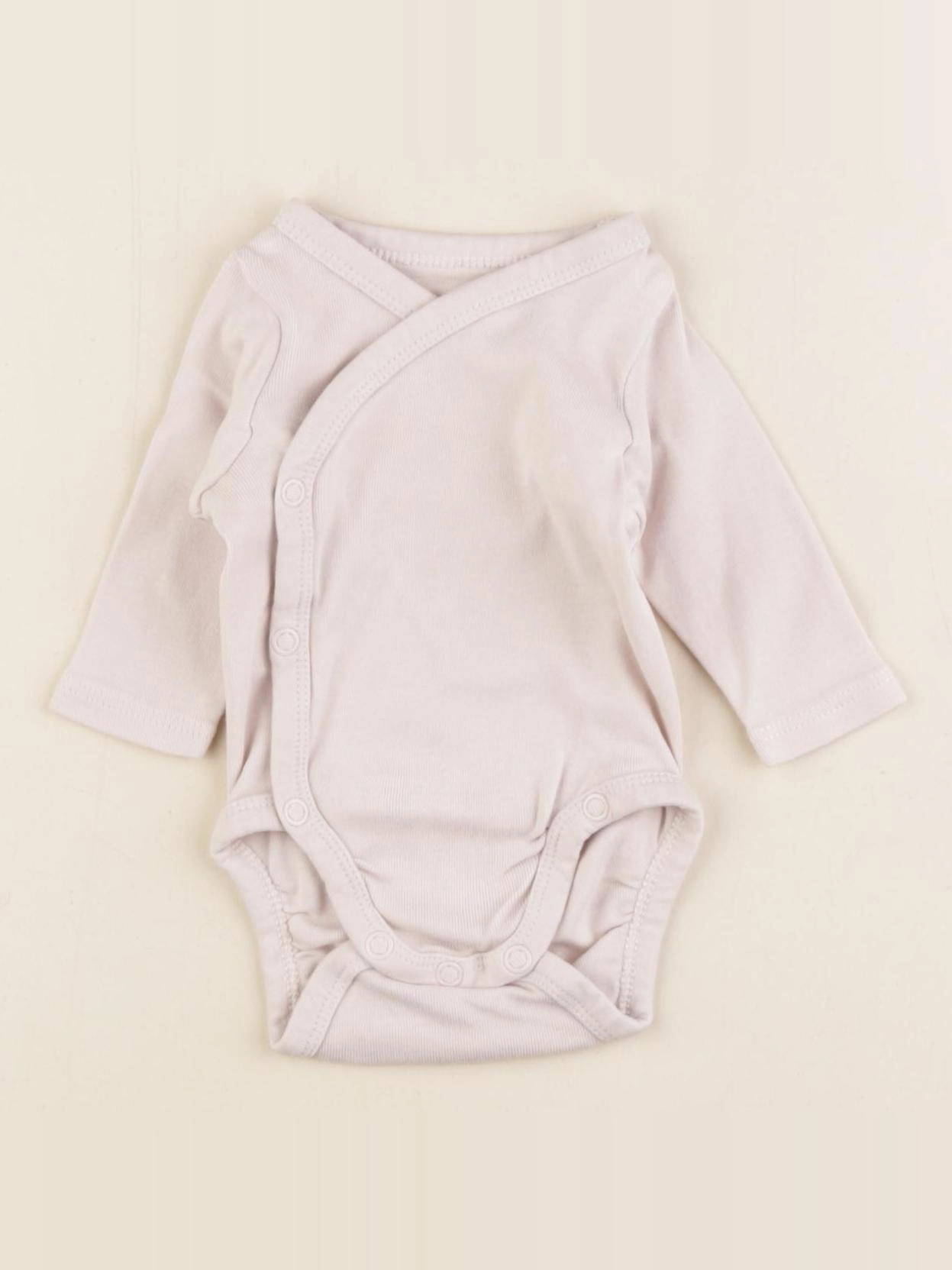 H&M - body gris - 0/1 mois