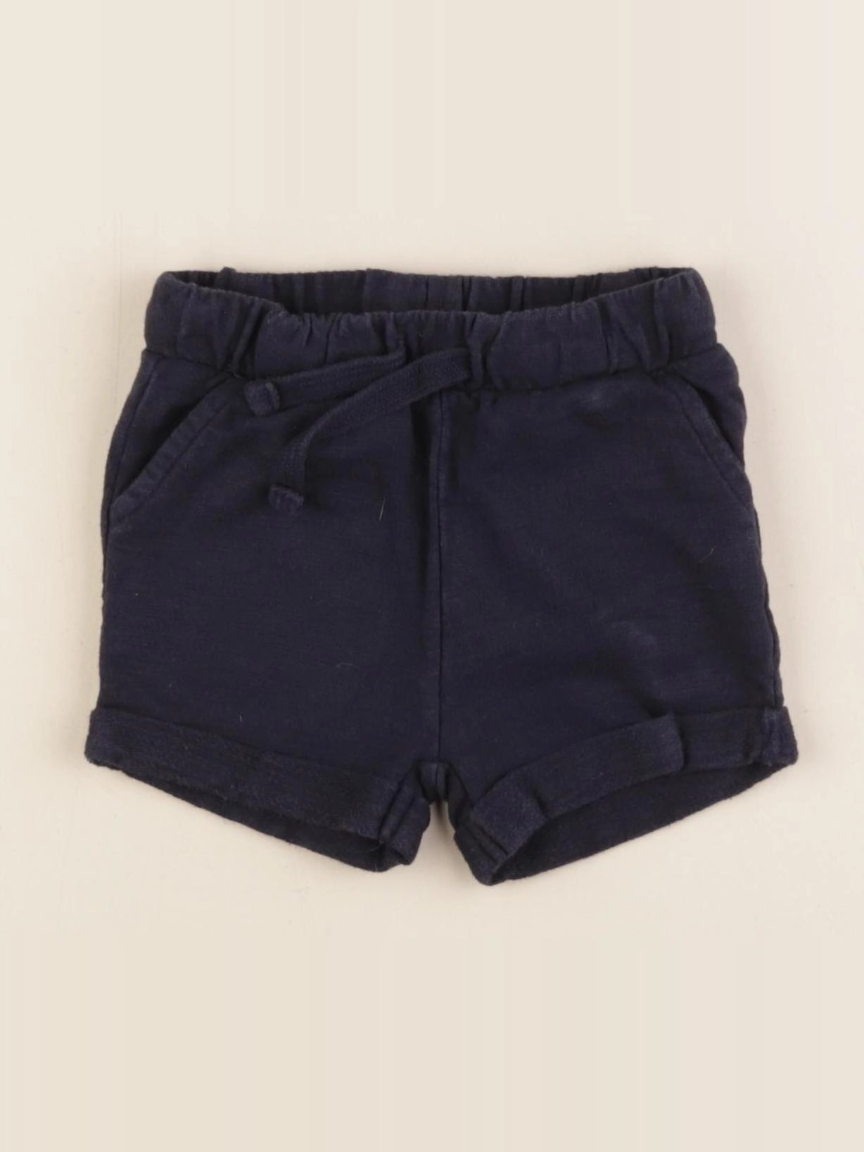 Boutchou - short bleu - 9 mois