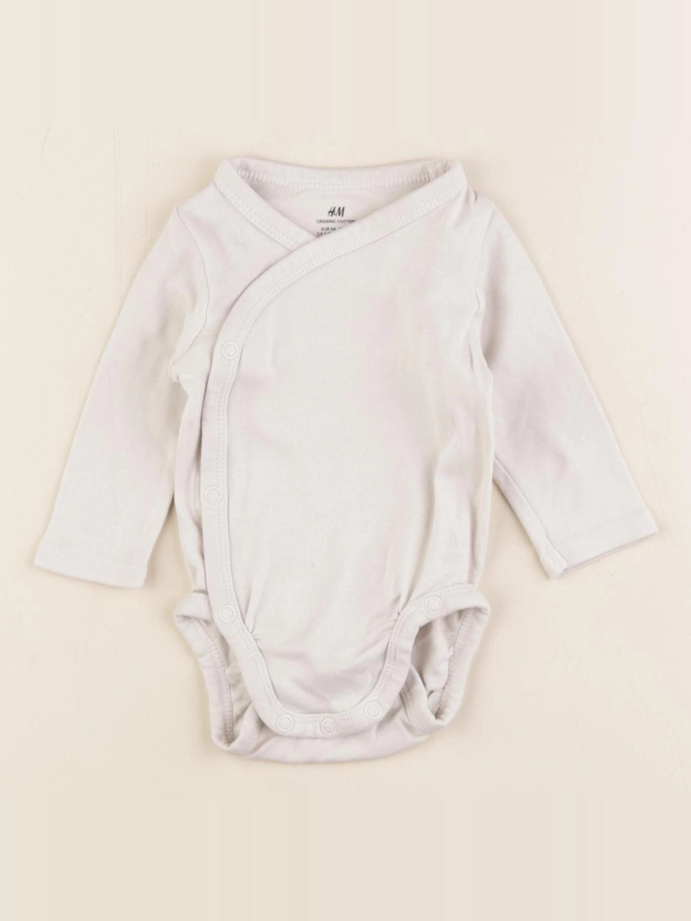 H&M - body beige - 1/2 mois