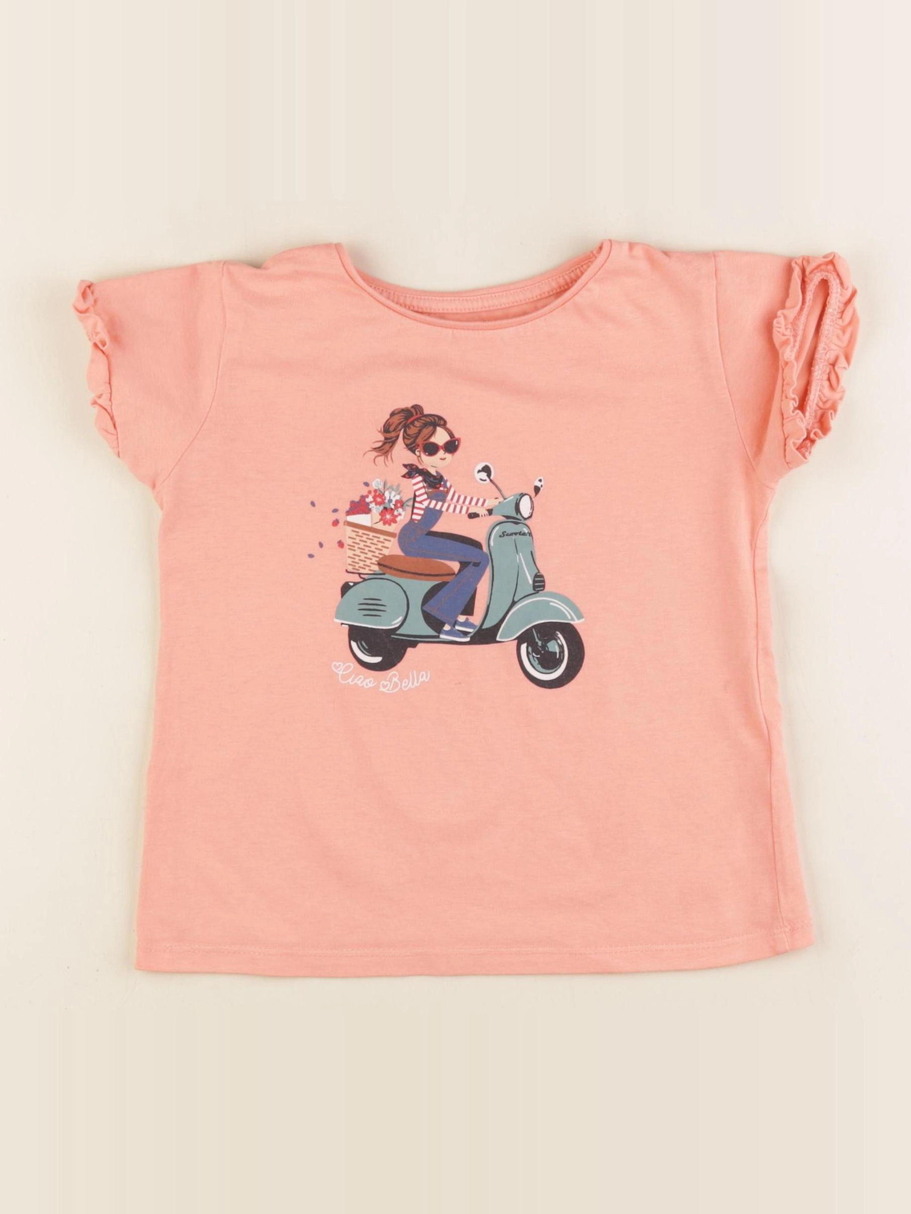 Vertbaudet - débardeur rose - 5 ans