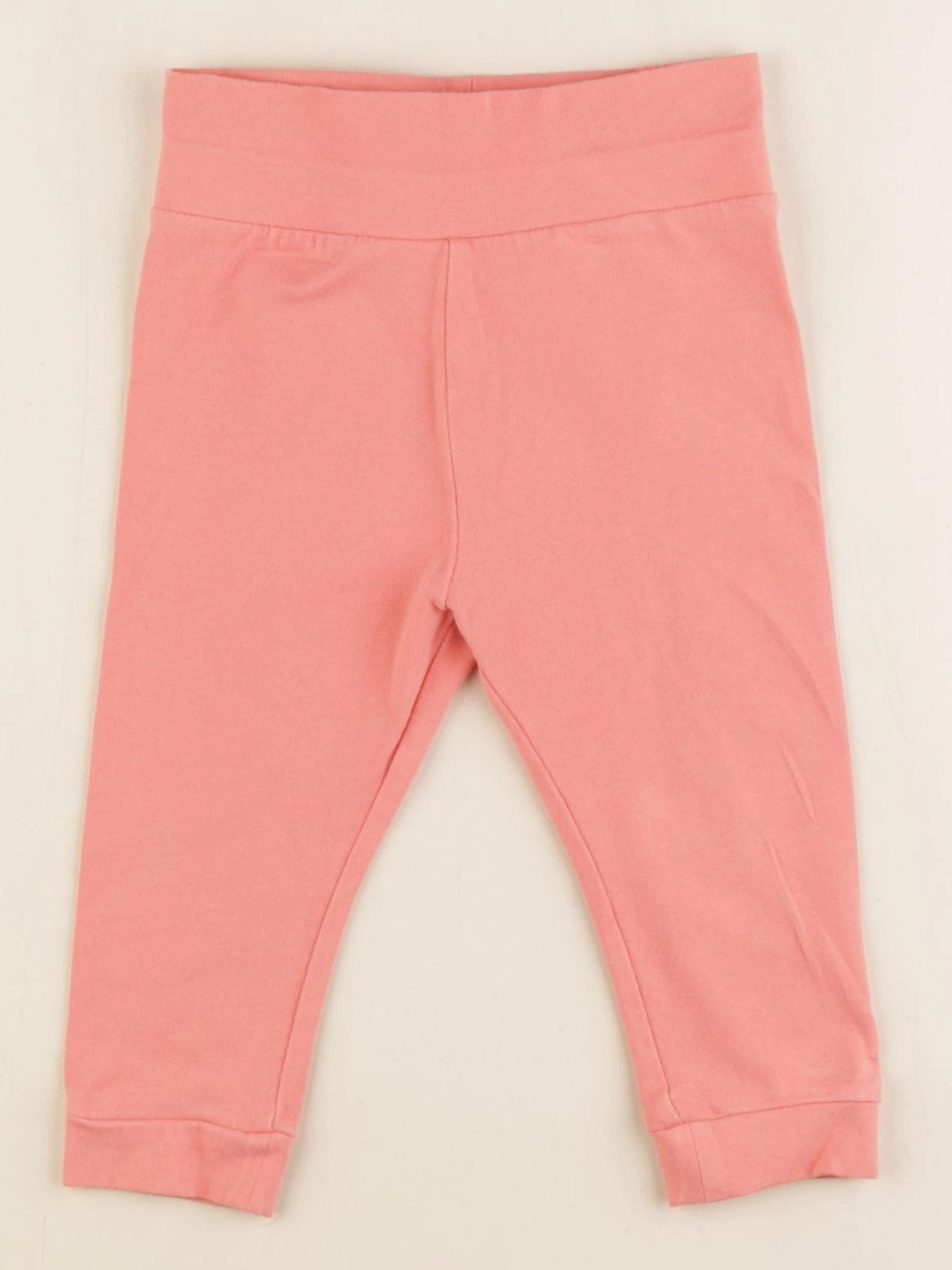 Vertbaudet - legging rose - 12 mois