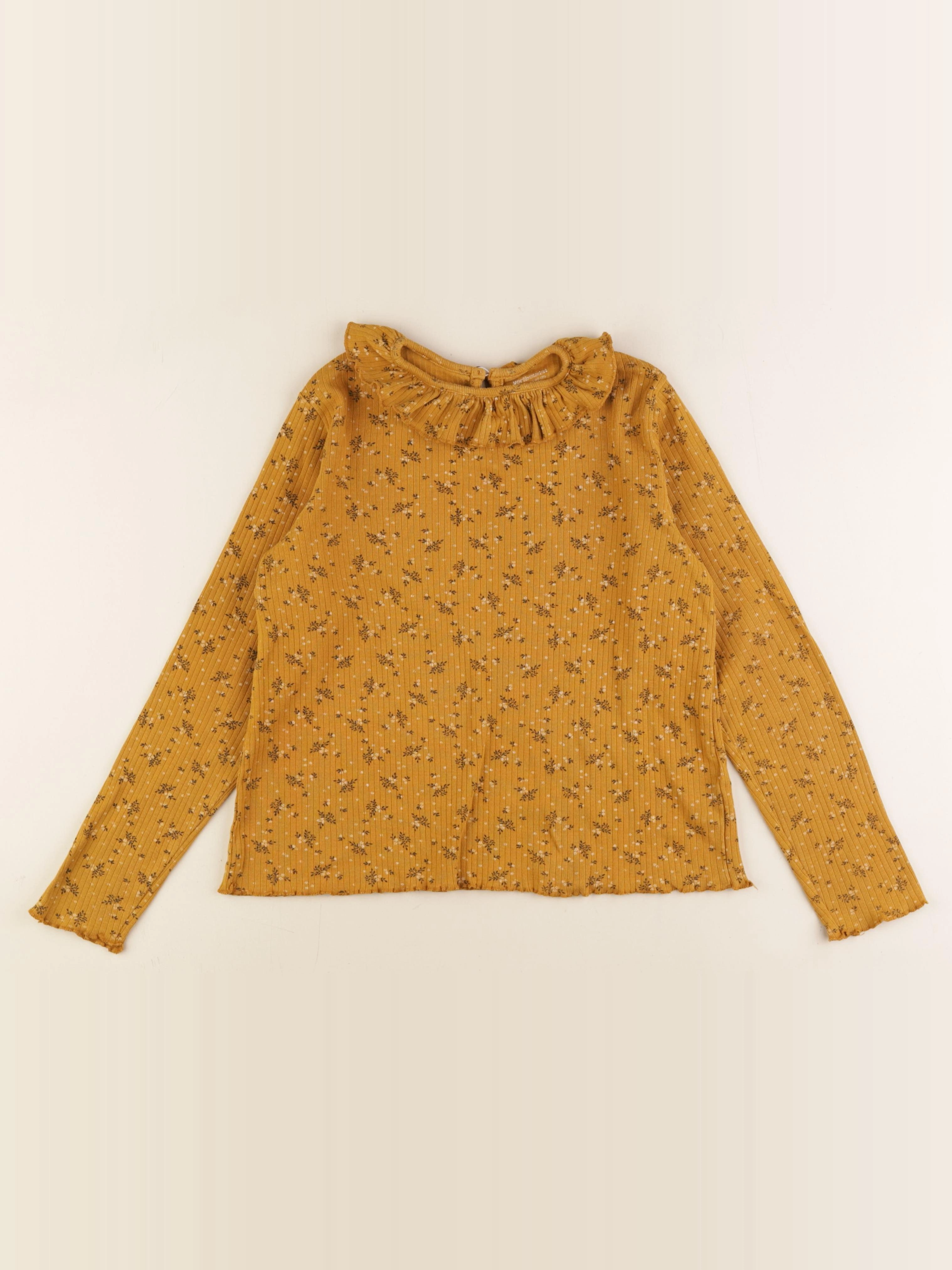 Vertbaudet - tee-shirt jaune - 10 ans