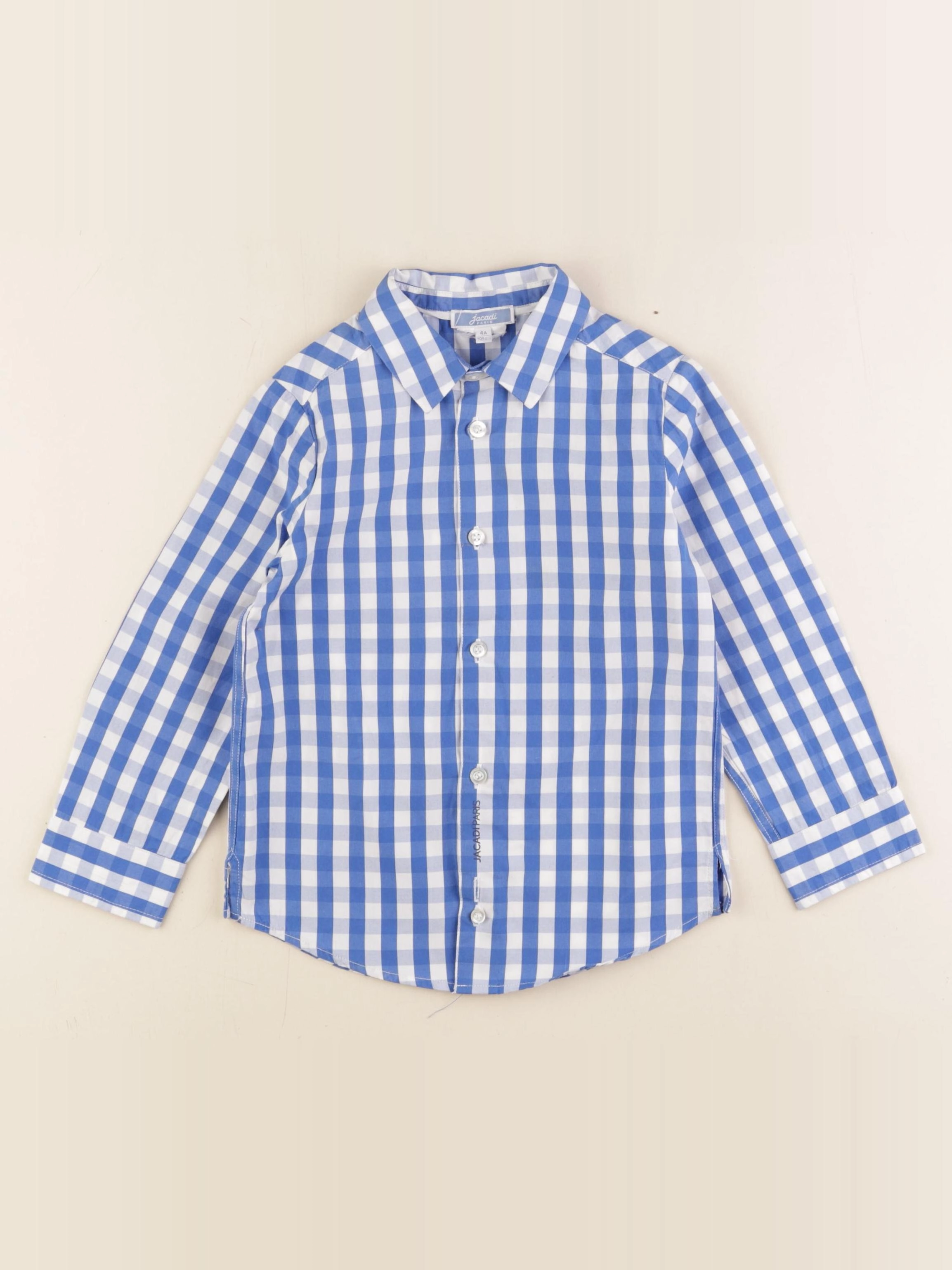 Jacadi - chemise bleu - 4 ans
