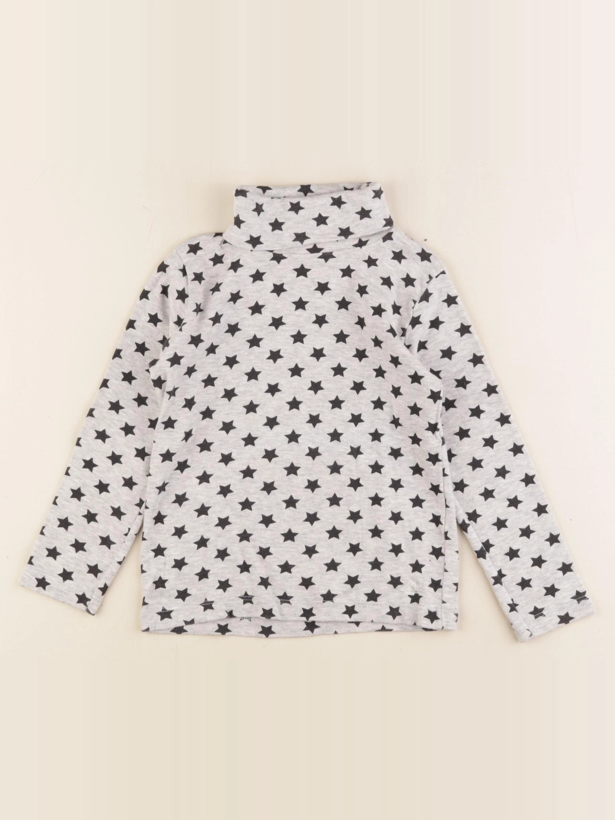 Petit Bateau - sous-pull gris - 4 ans