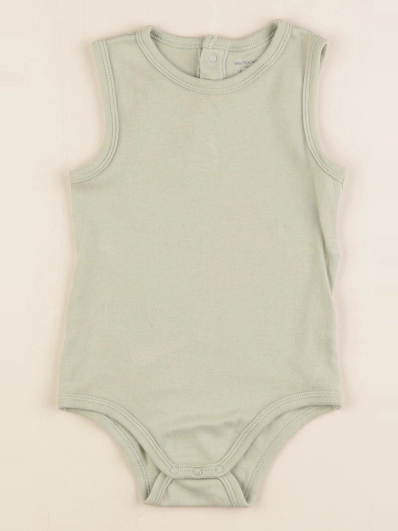 Vertbaudet - body vert - 24 mois