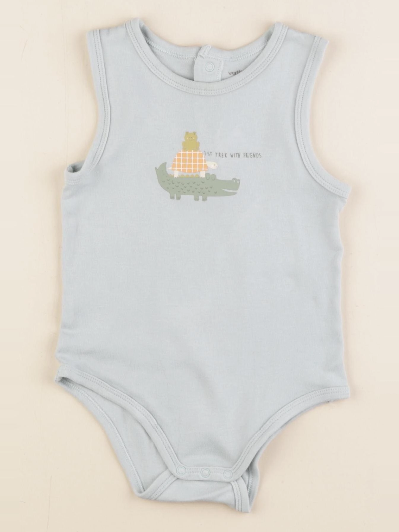 Vertbaudet - body bleu - 24 mois