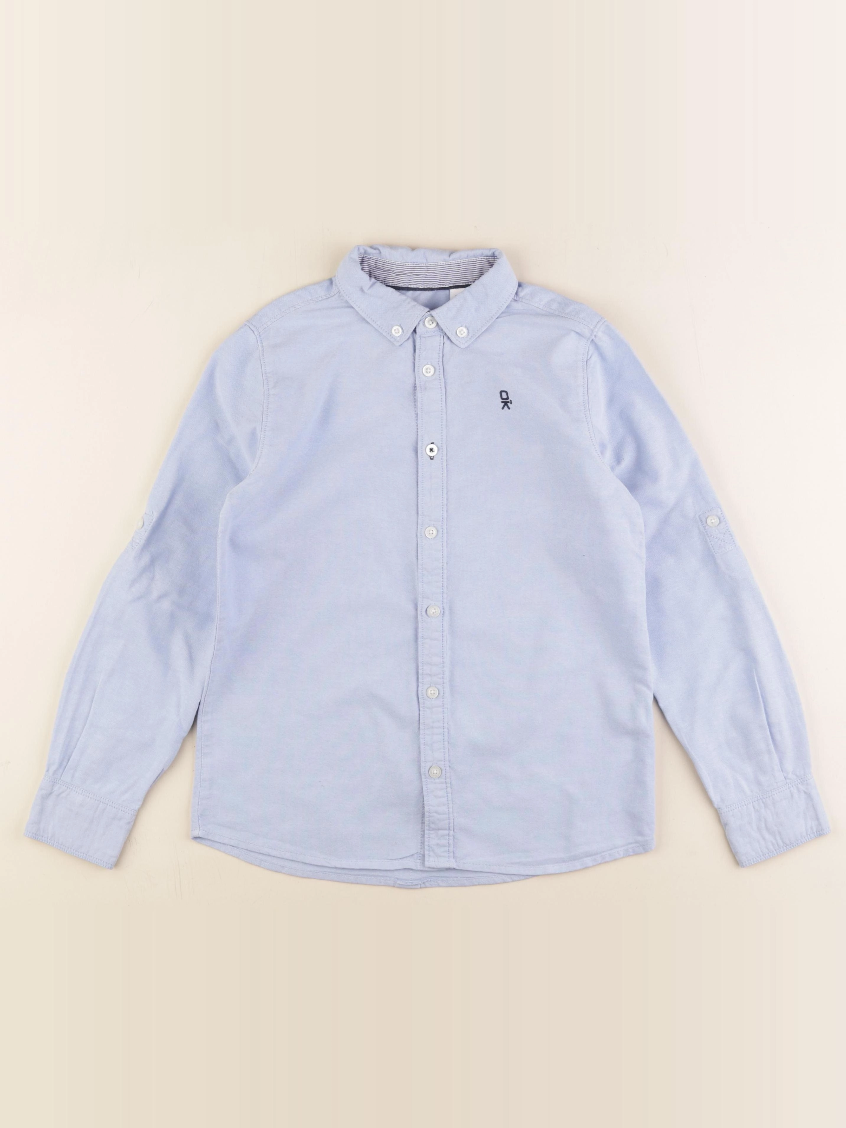 Okaidi - chemise bleu - 10 ans