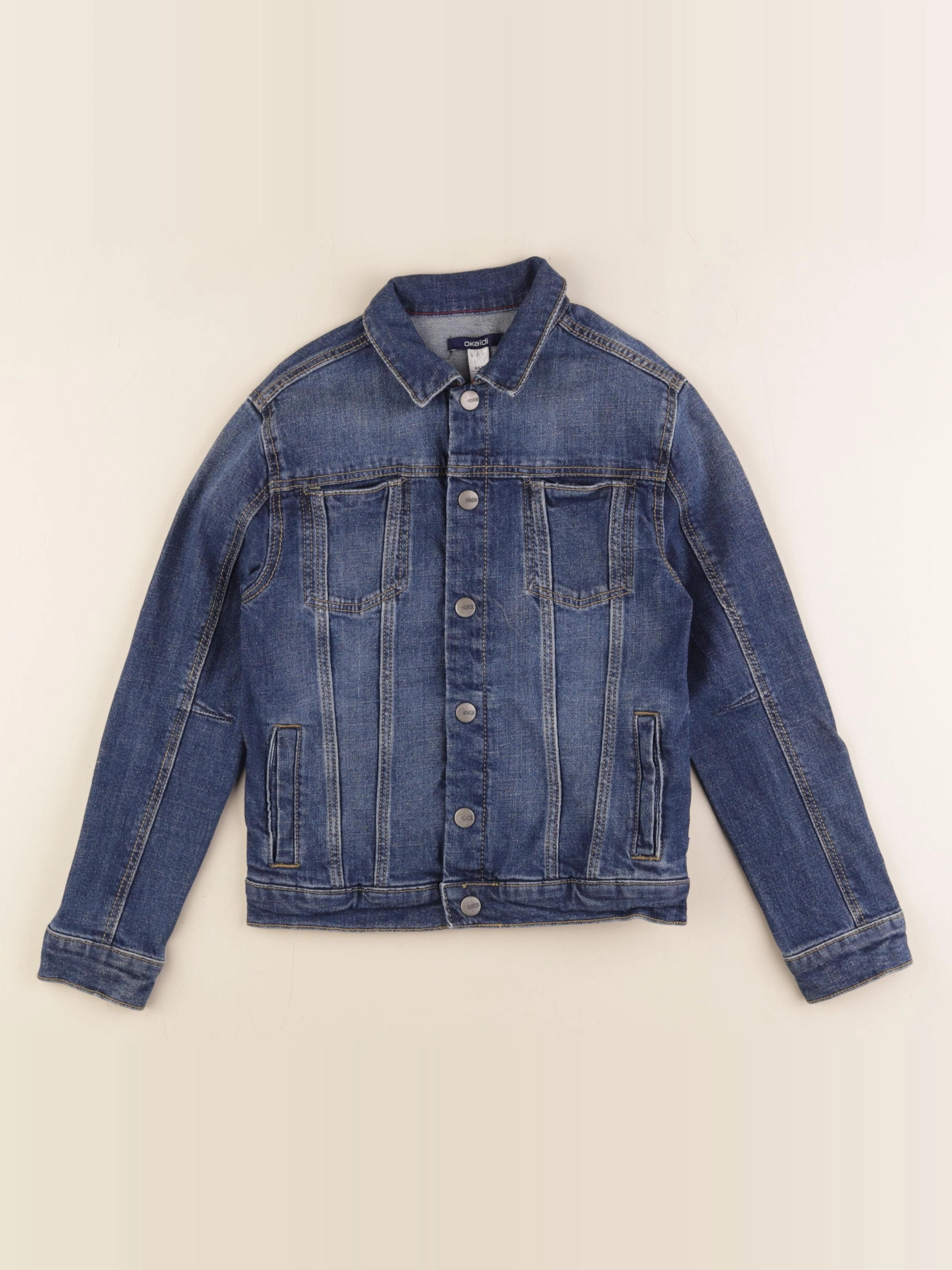 Okaidi - veste bleu - 8 ans
