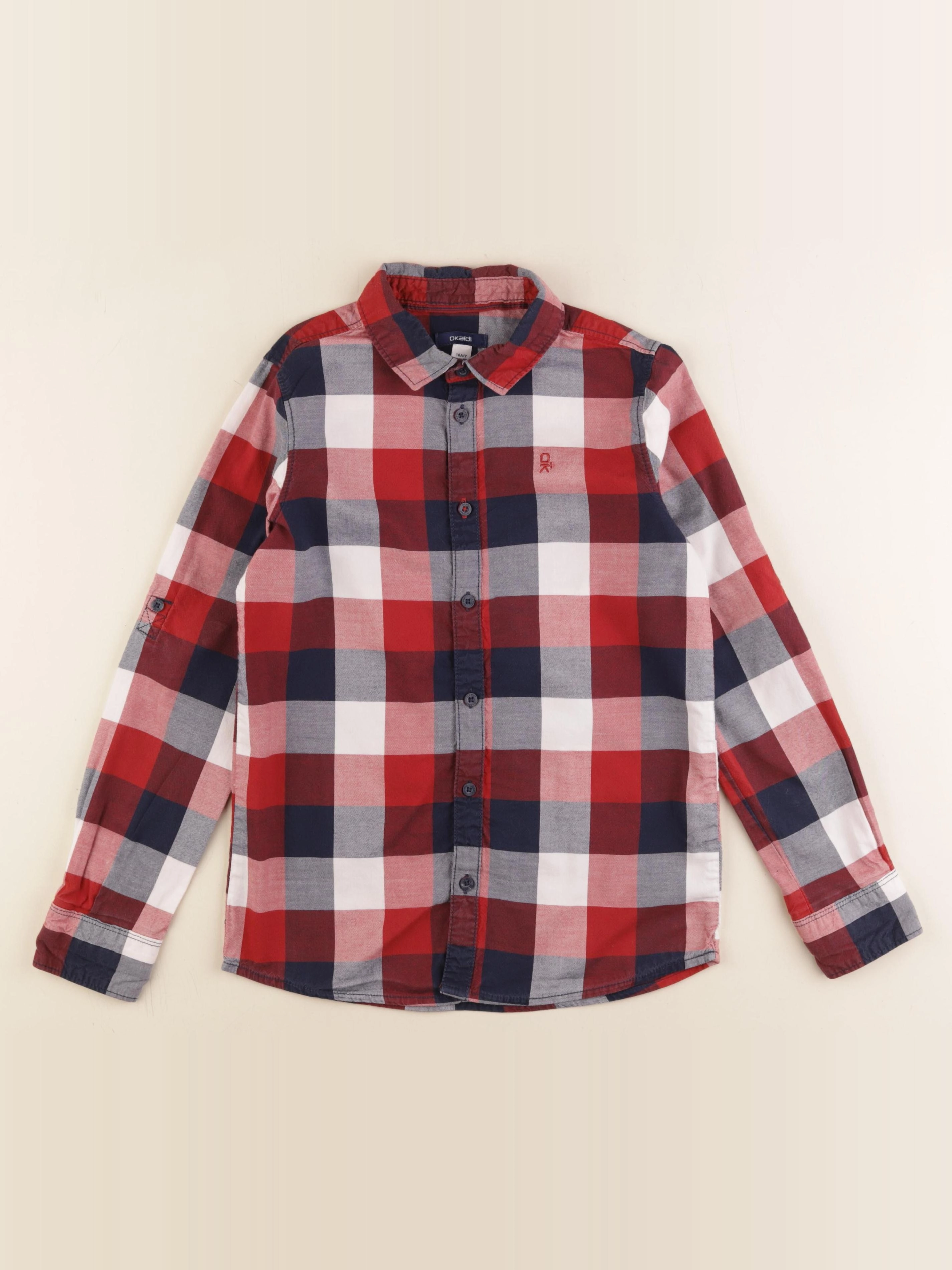 Okaidi - chemise multicolore - 10 ans