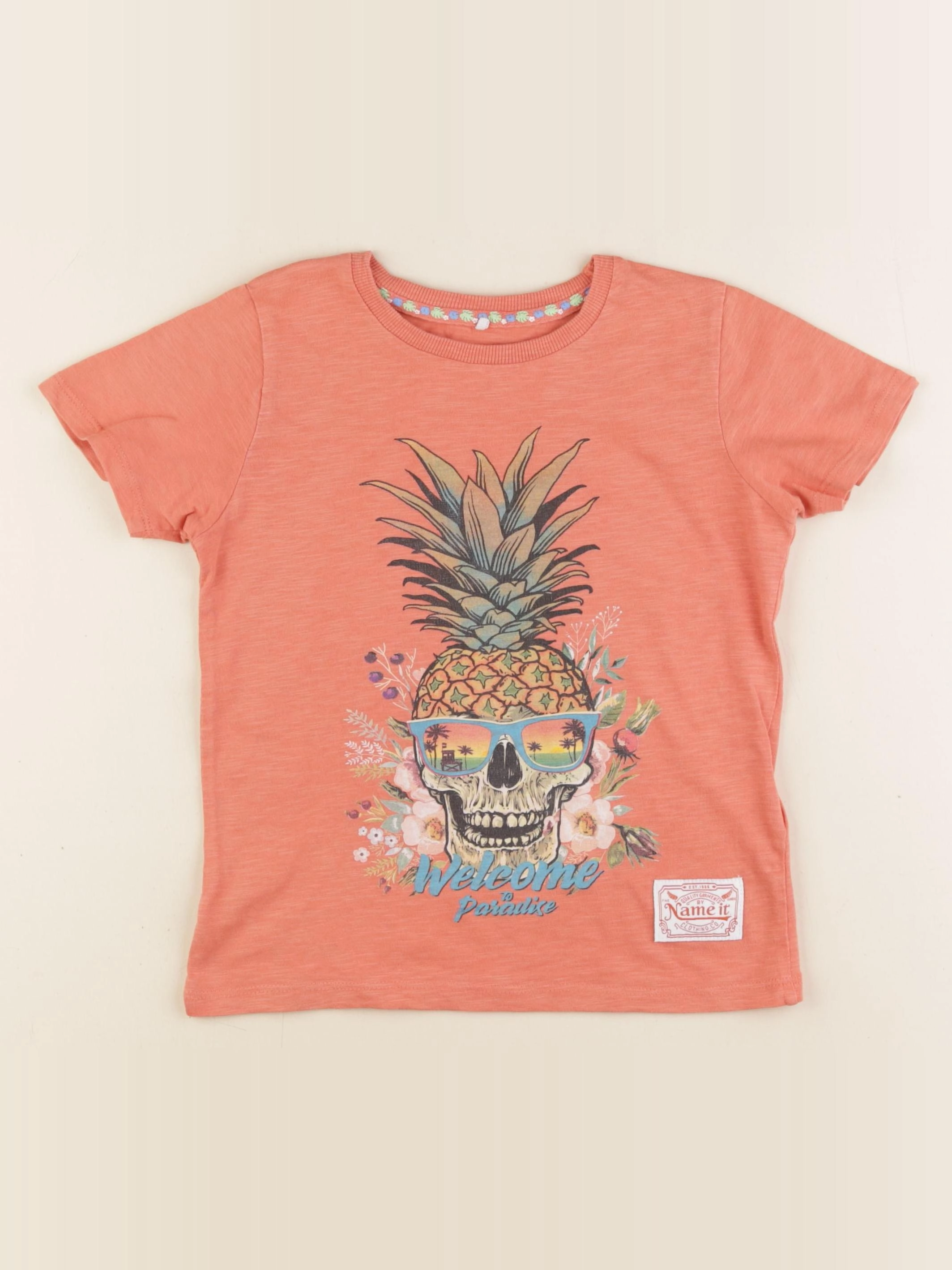 Name it - tee-shirt orange - 6 ans