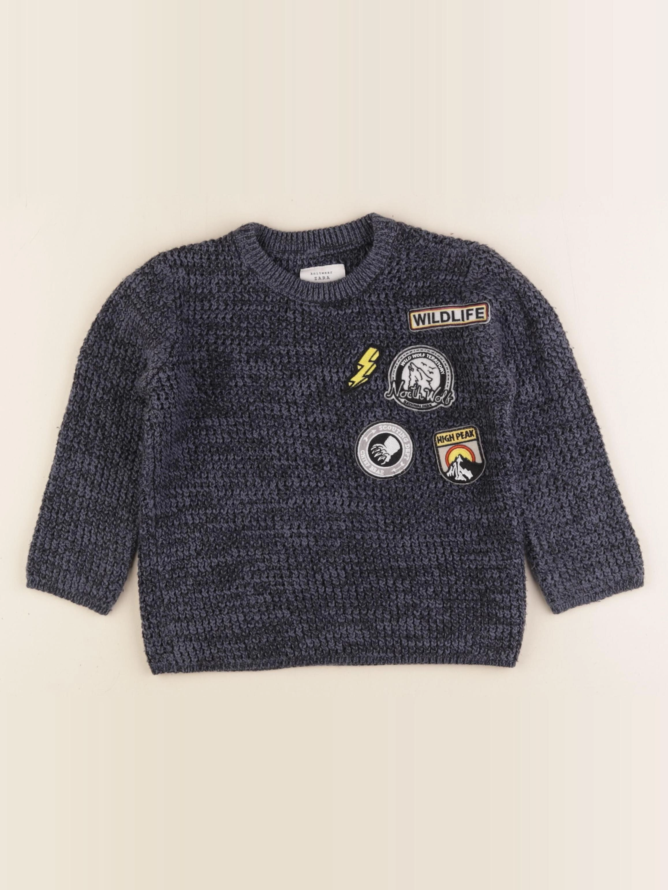 Zara - pull bleu - 4 ans