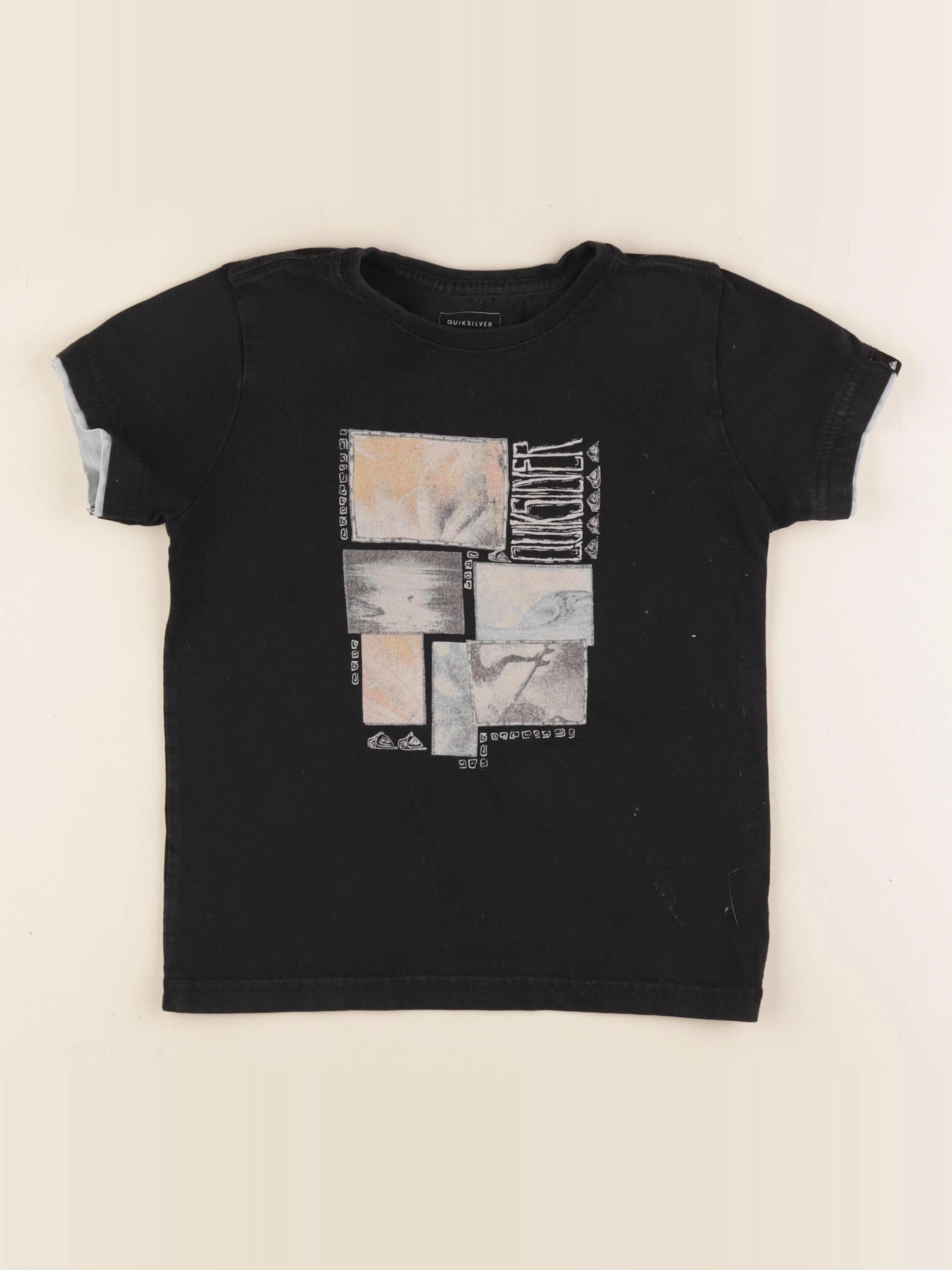 Quiksilver - tee-shirt noir - 4 ans
