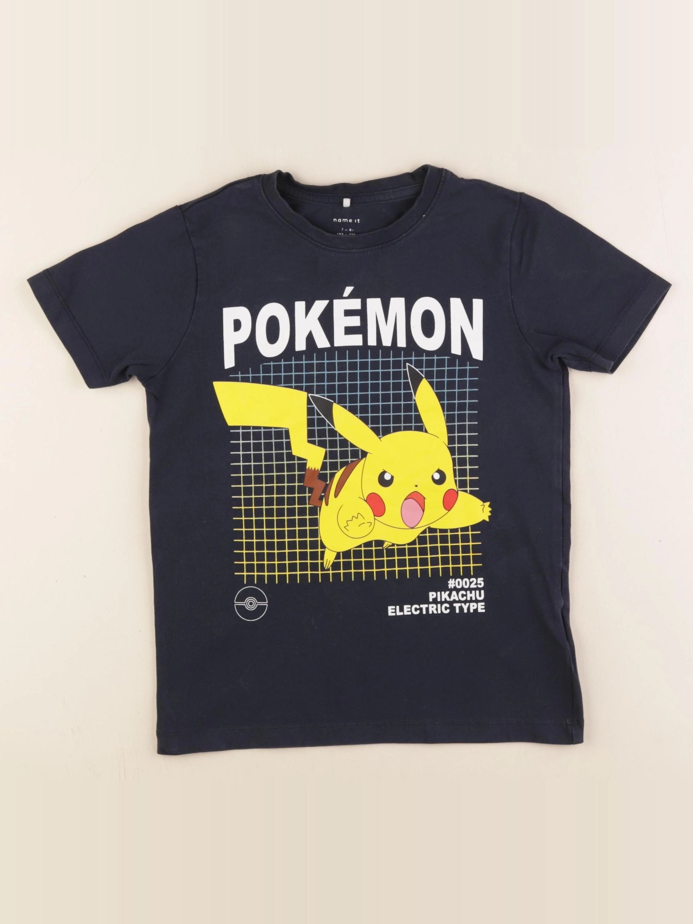 Name it - tee-shirt bleu - 7/8 ans