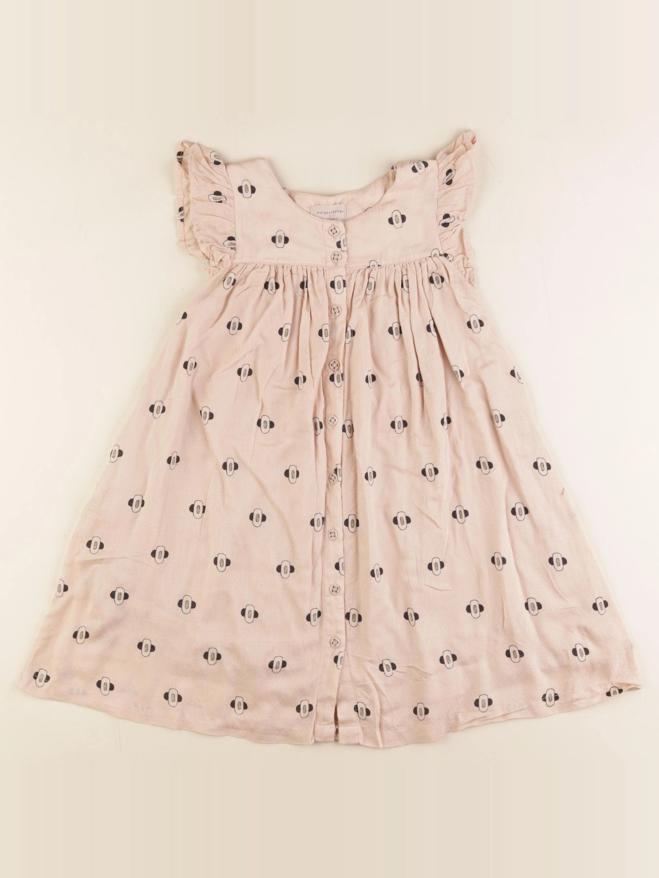 Monoprix - robe rose - 5/6 ans