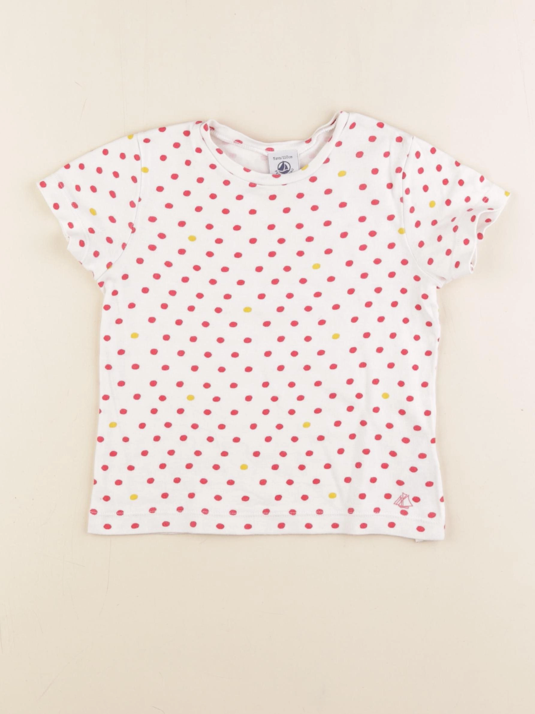 Petit Bateau - maillot de corps multicolore - 4 ans
