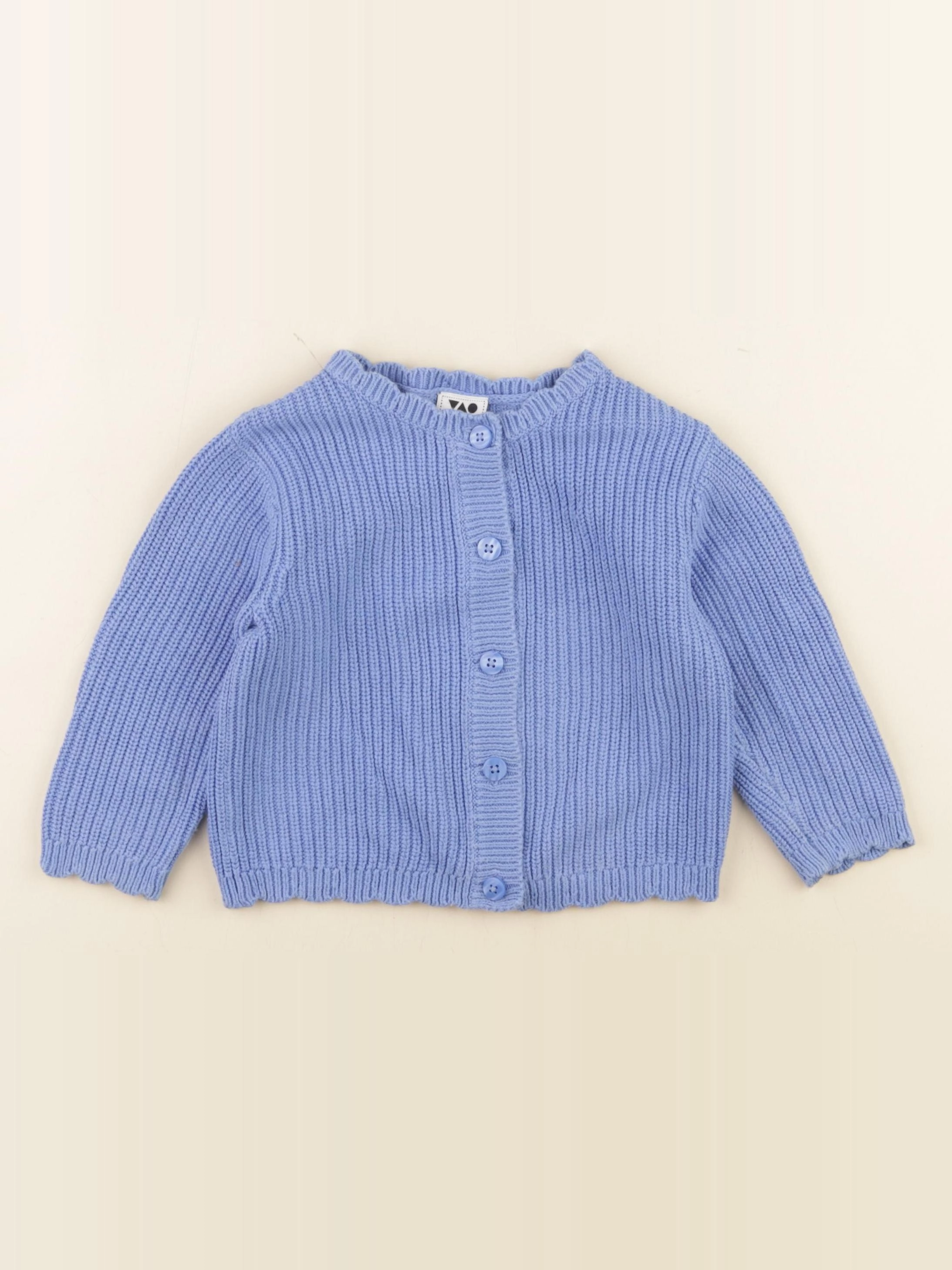 Tape à l'oeil - gilet bleu - 24 mois