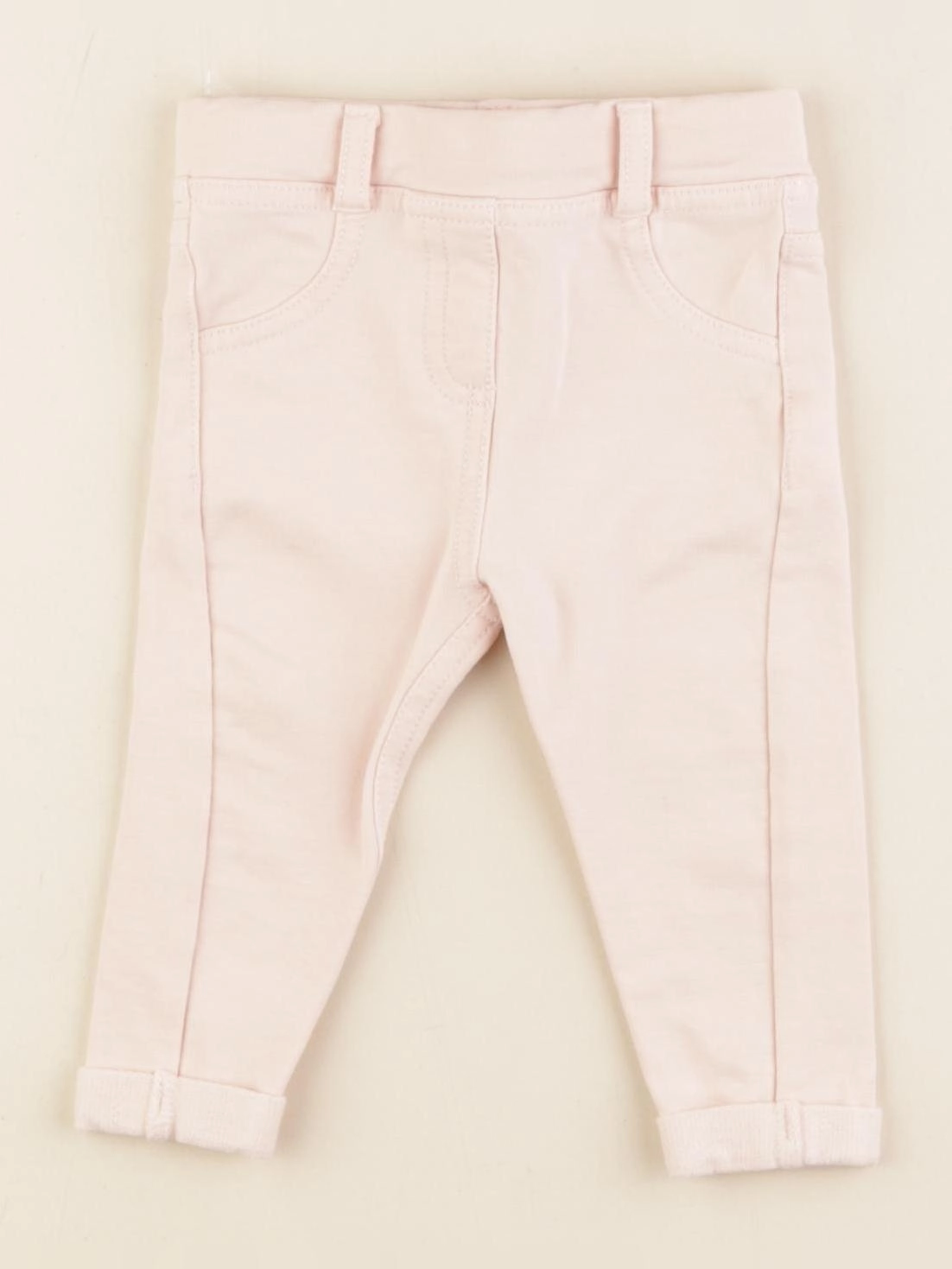 Tape à l'oeil - jegging rose - 6 mois