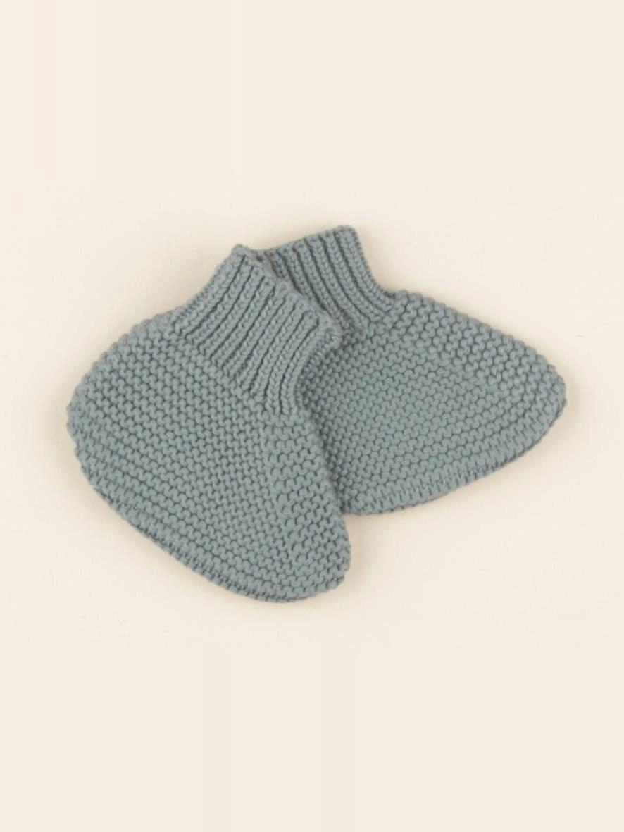 Lililotte - chaussons Eugène aqua - 6 - 9 mois