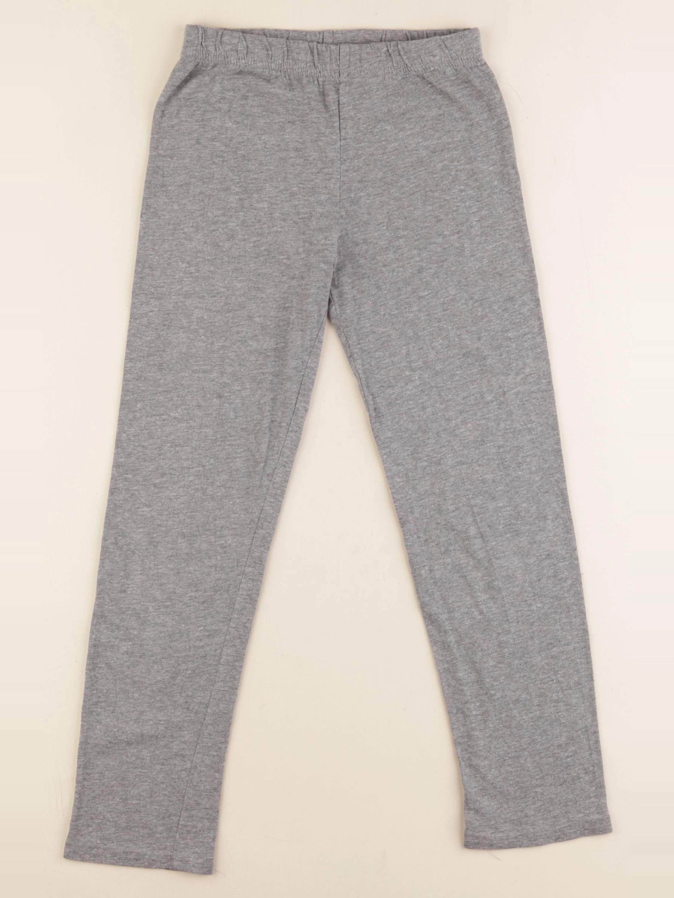 Vertbaudet - legging gris - 8 ans