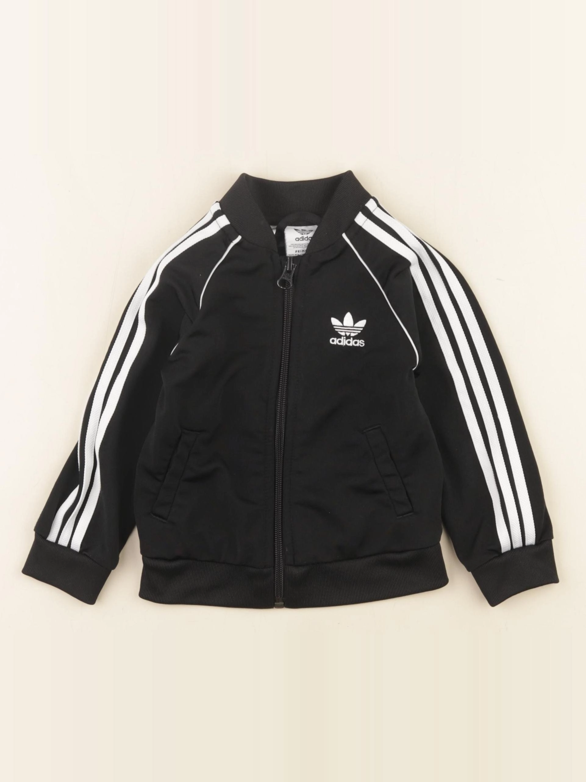 Adidas - sweat noir - 9/12 mois