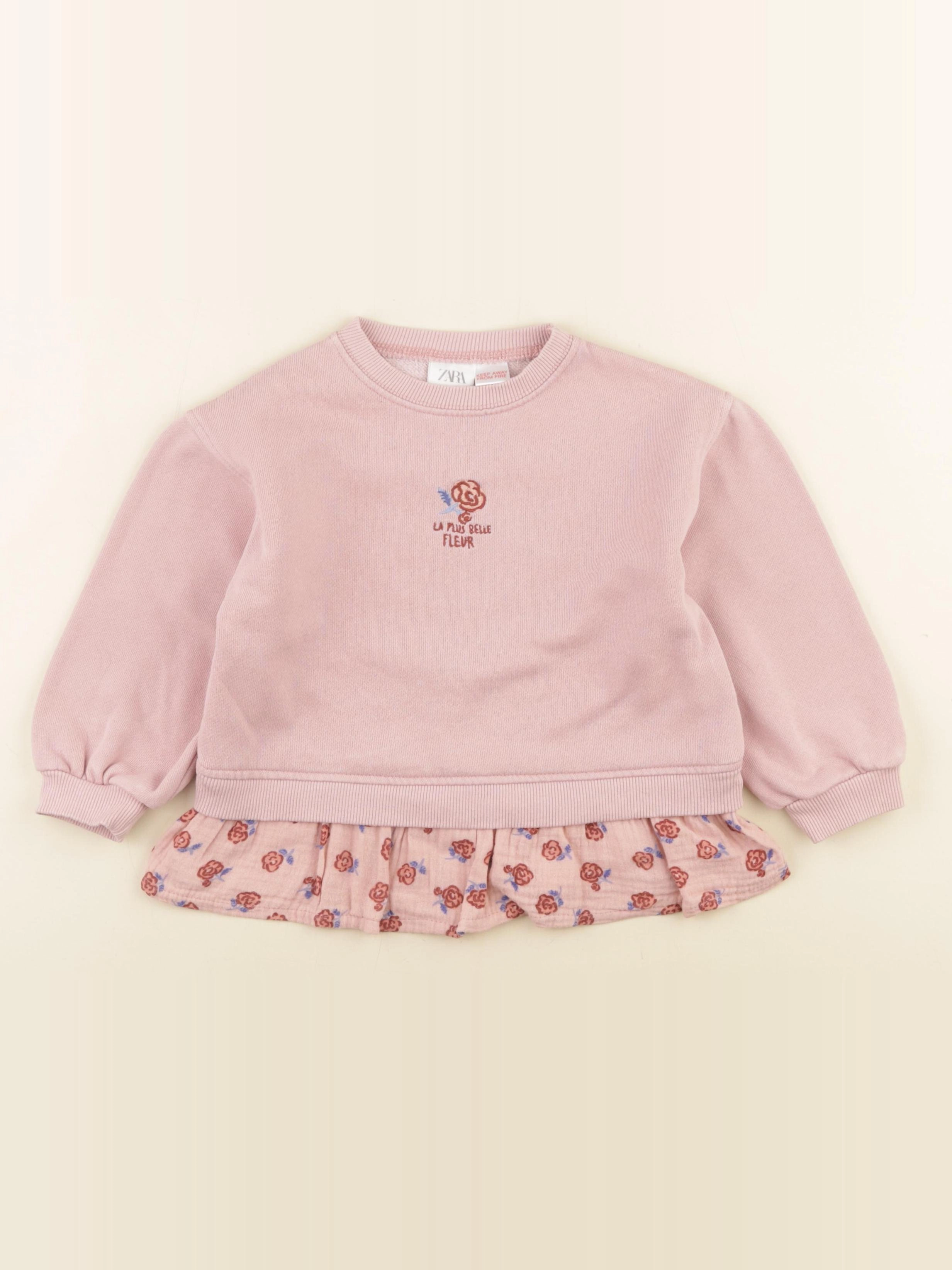 Zara - sweat rose - 3 ans