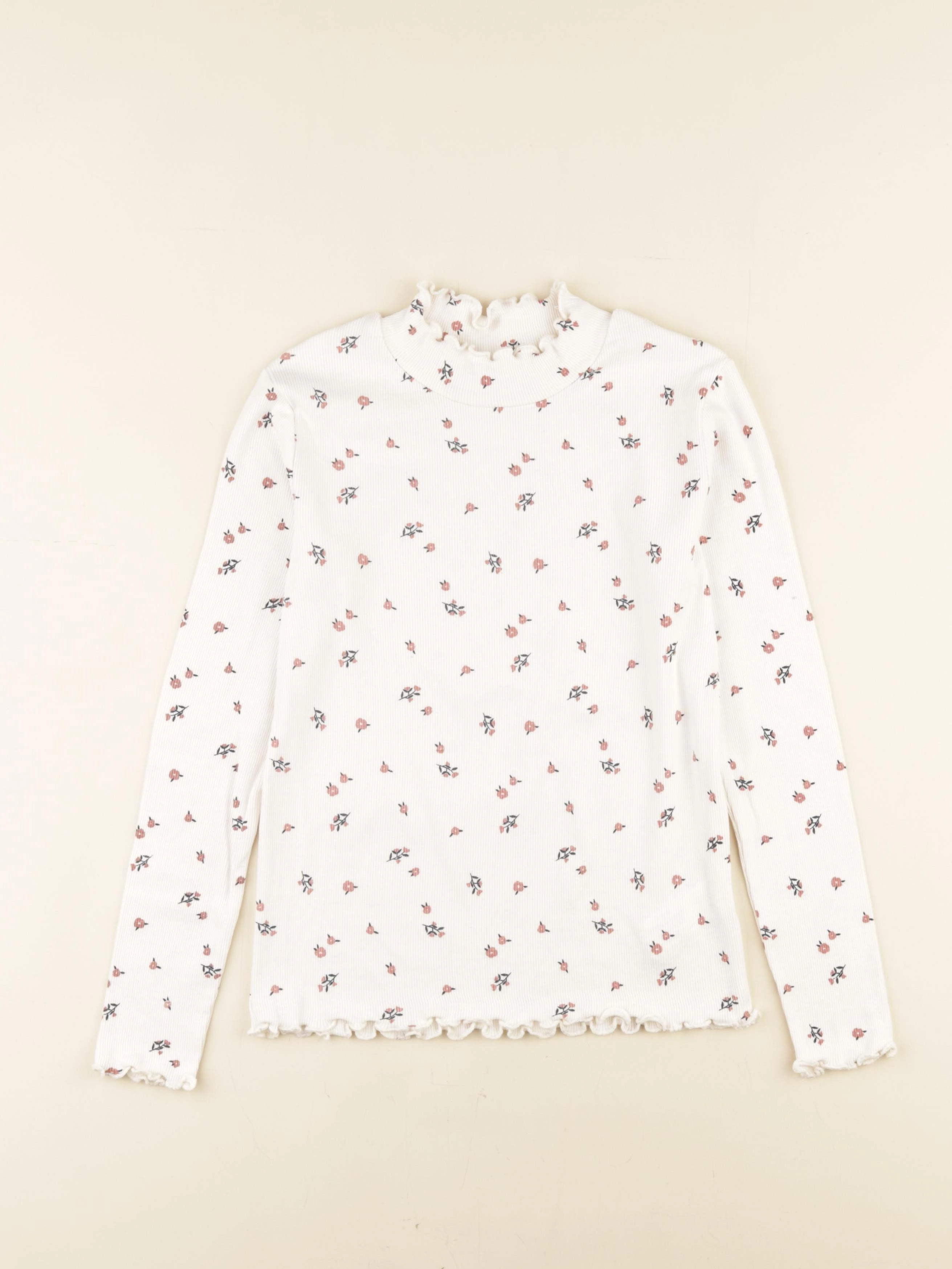 Tape à l'oeil - sous-pull beige - 10 ans