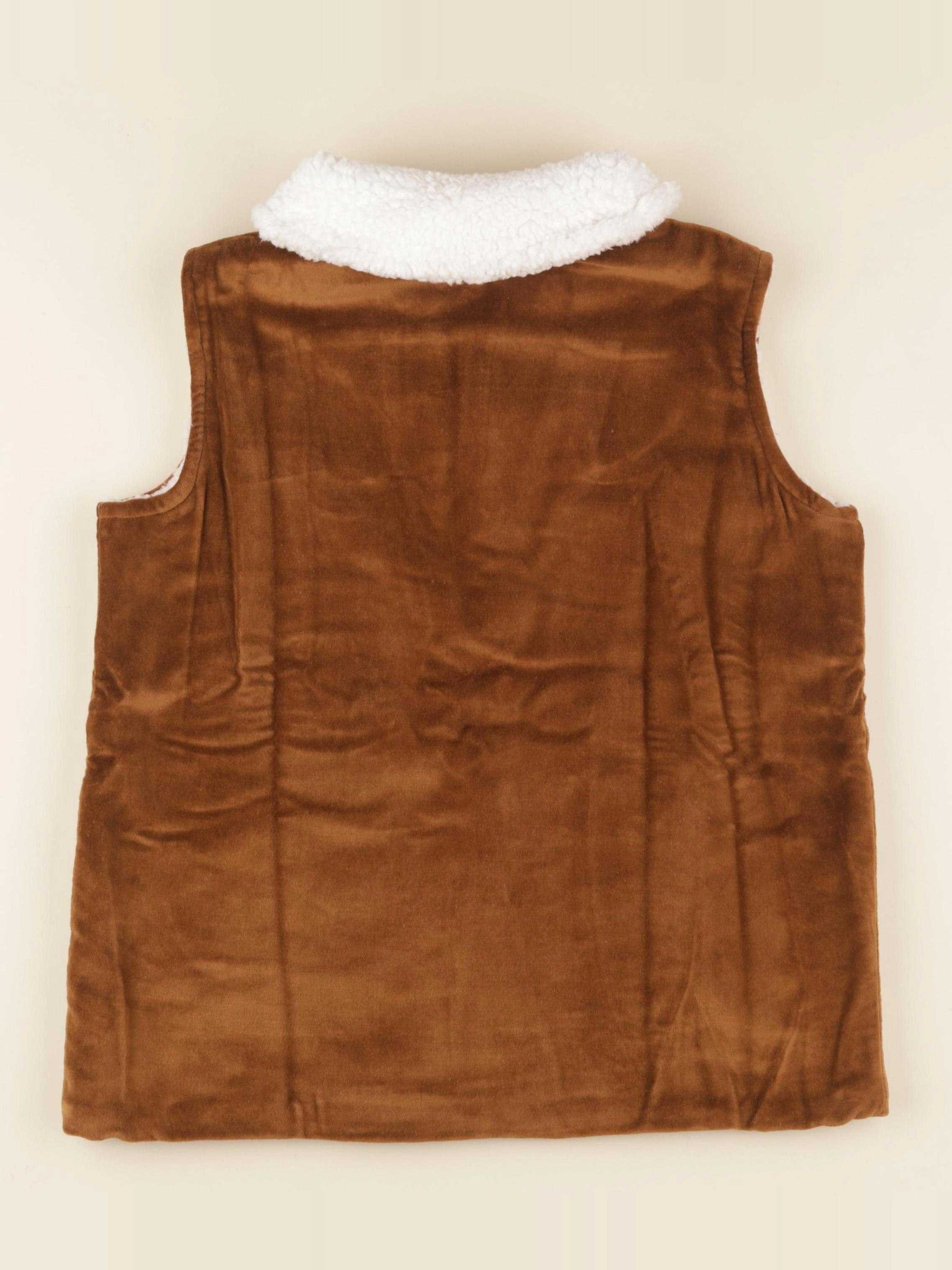 Lililotte - doudoune sans manches velours Joseph - 10 ans