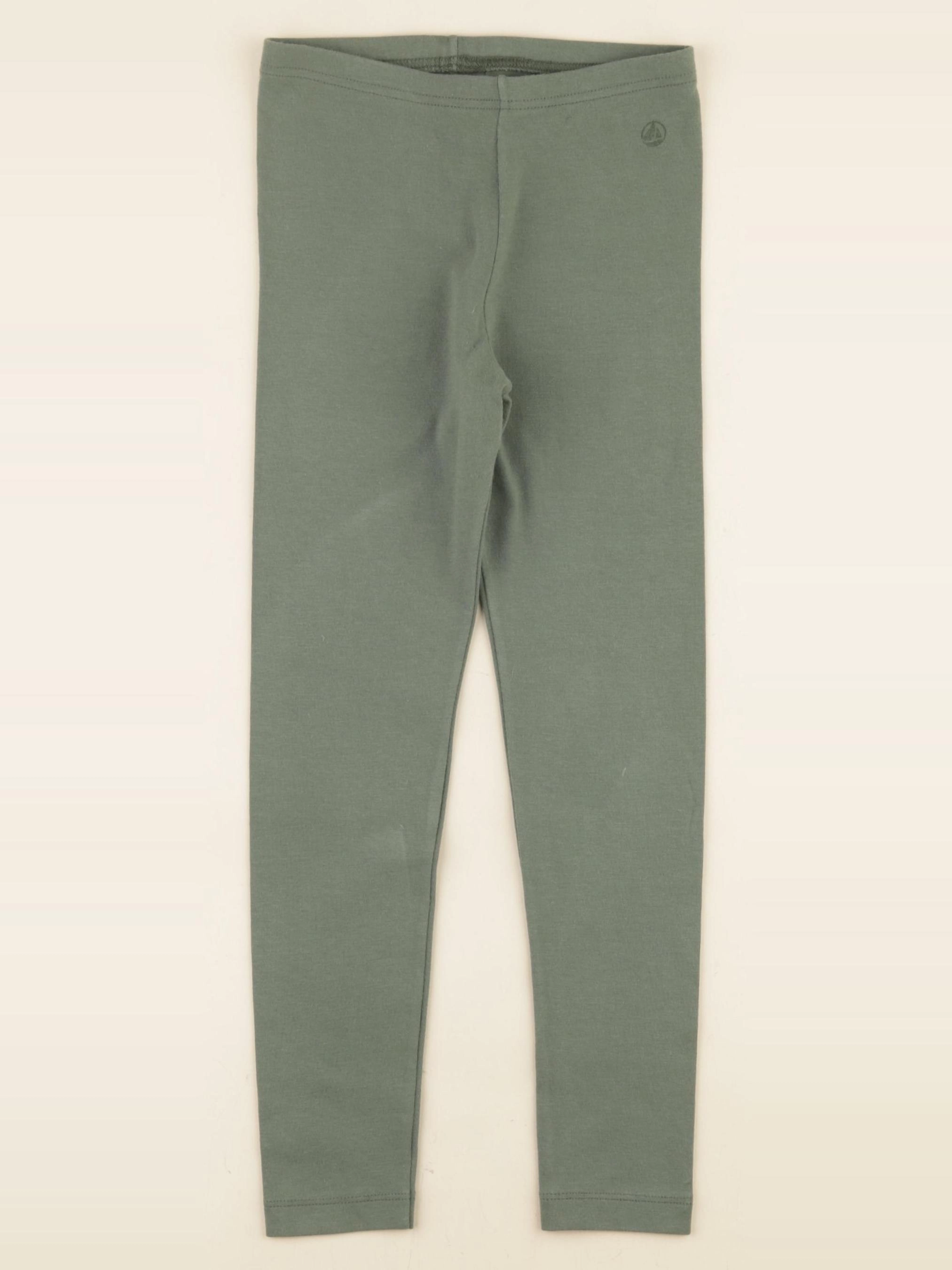 Petit Bateau - legging vert - 6 ans