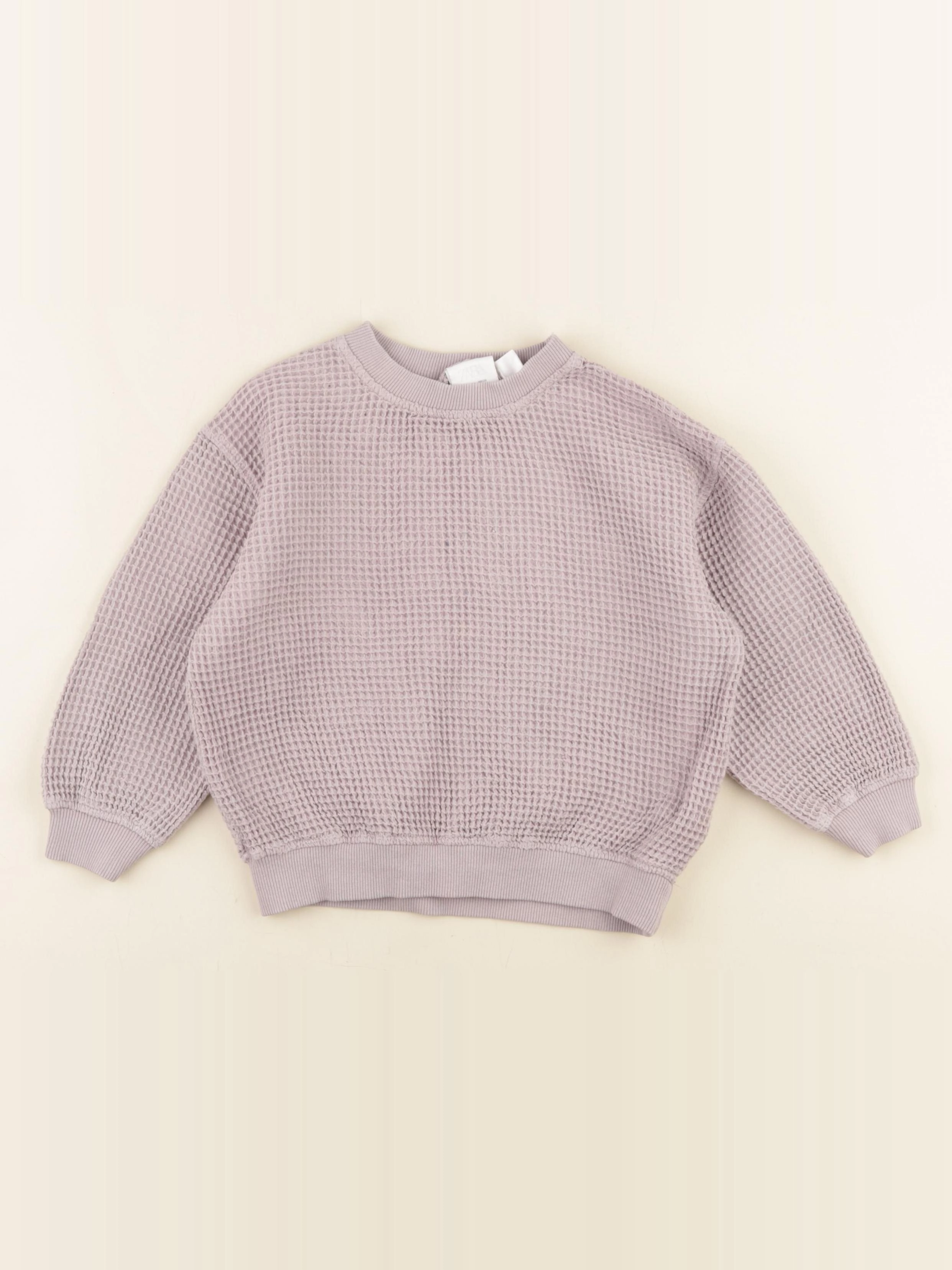 Zara - sweat violet - 3 ans
