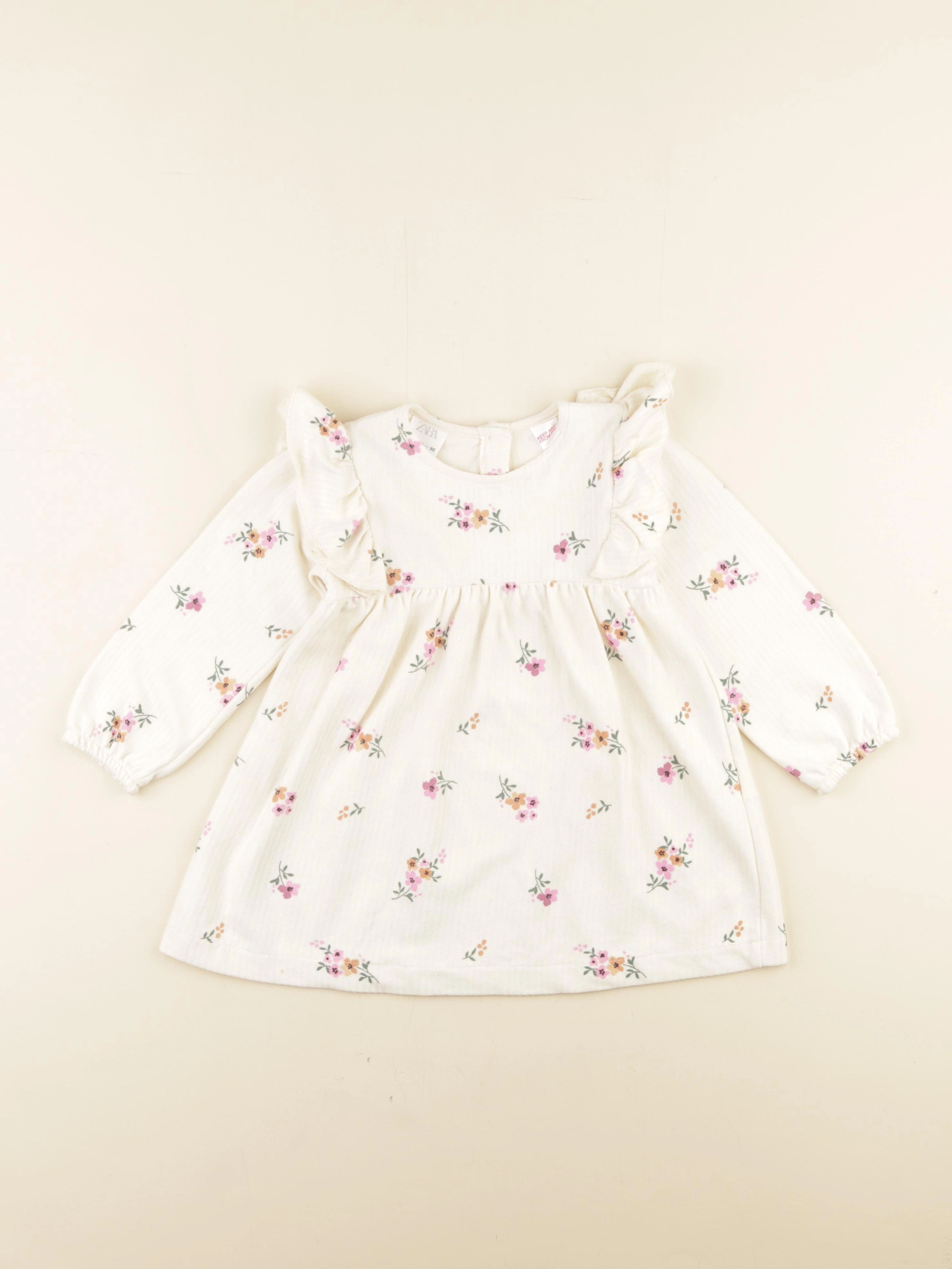 Zara - robe beige - 18/24 mois