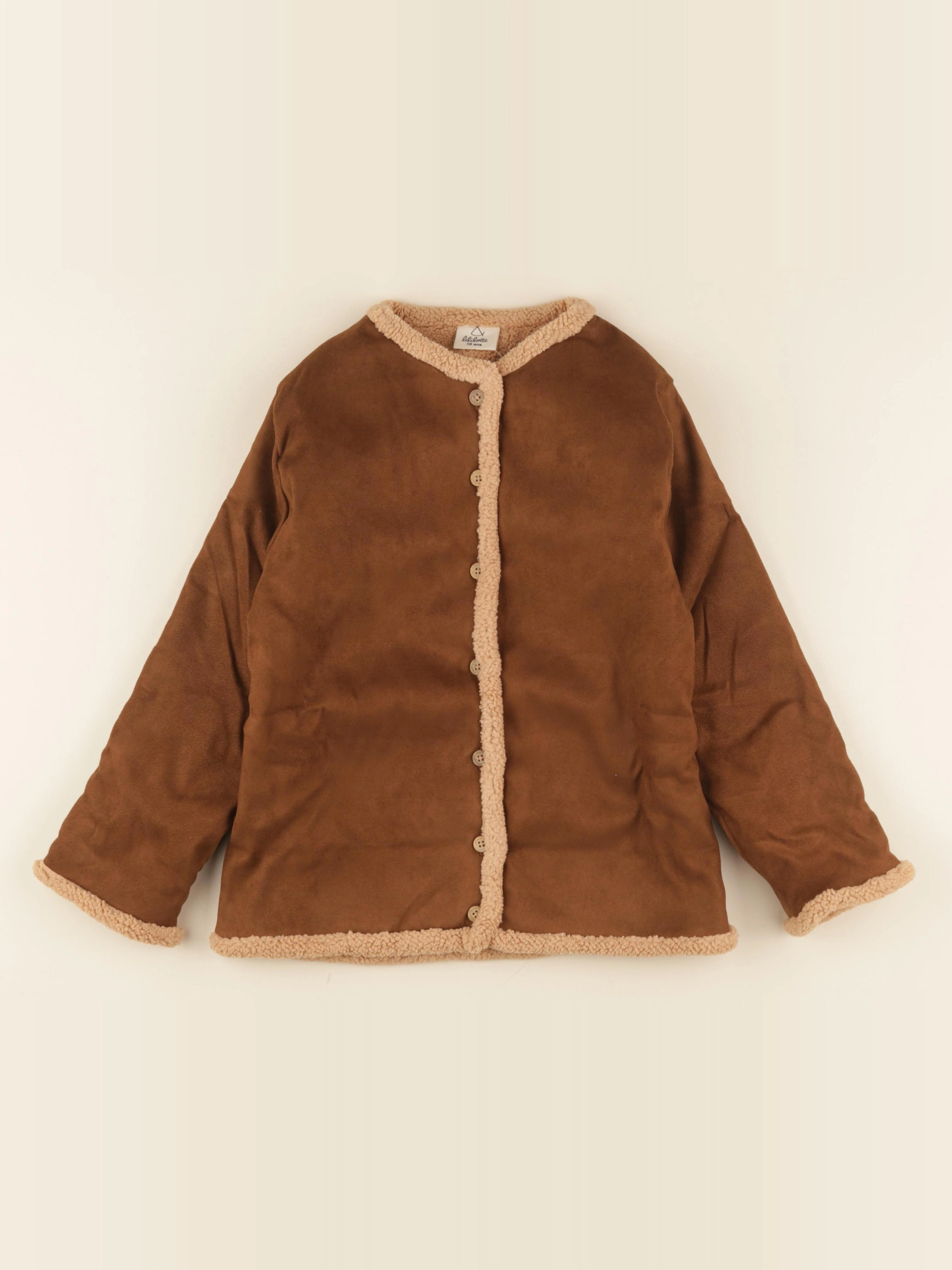 Lililotte - veste Victoire marron - 10 ans