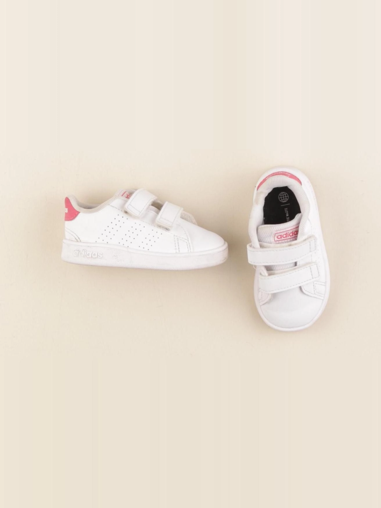 Adidas - baskets blanc - pointure 20