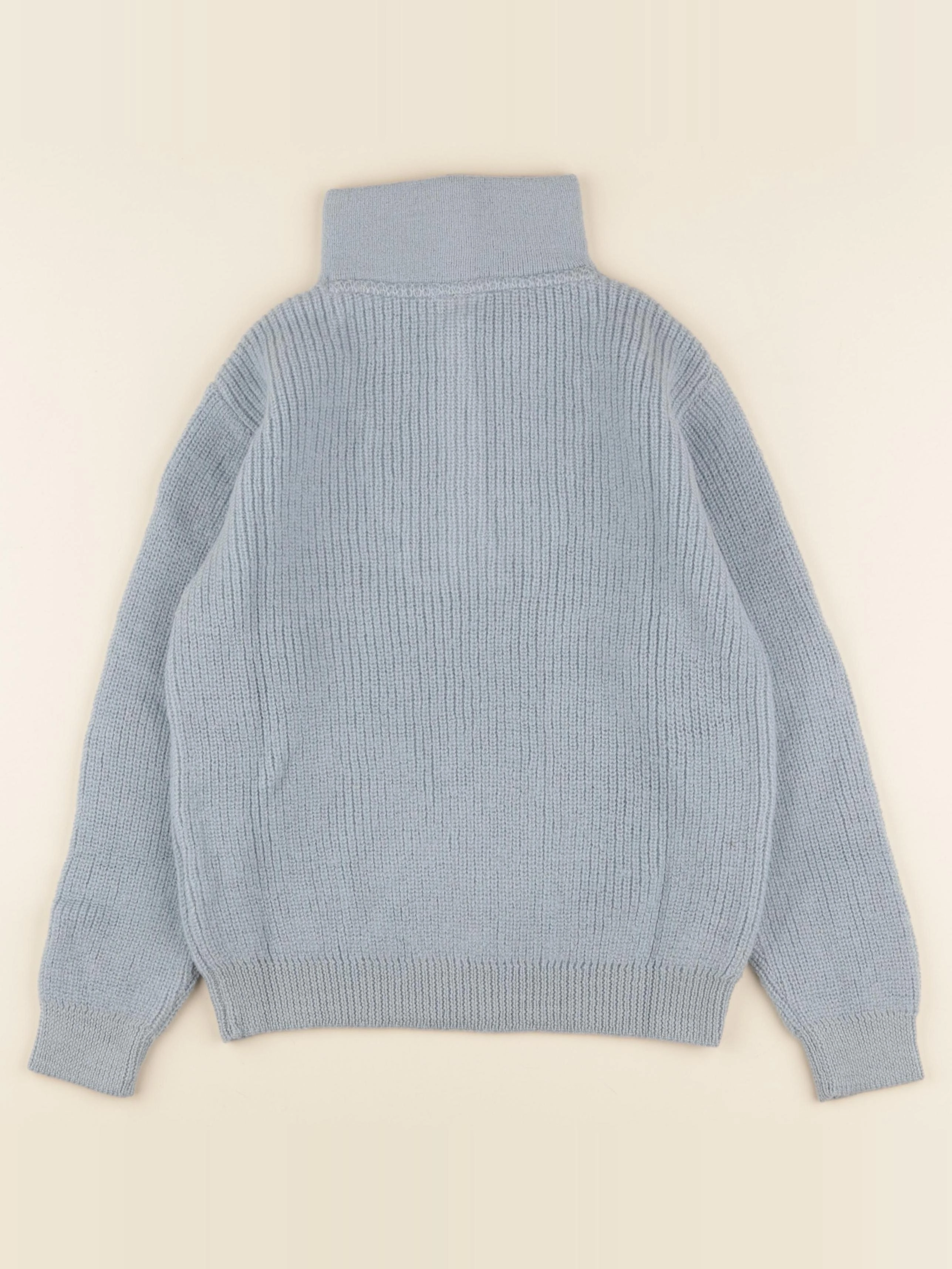 Lililotte - pull Clotaire bleu chiné - 12 ans