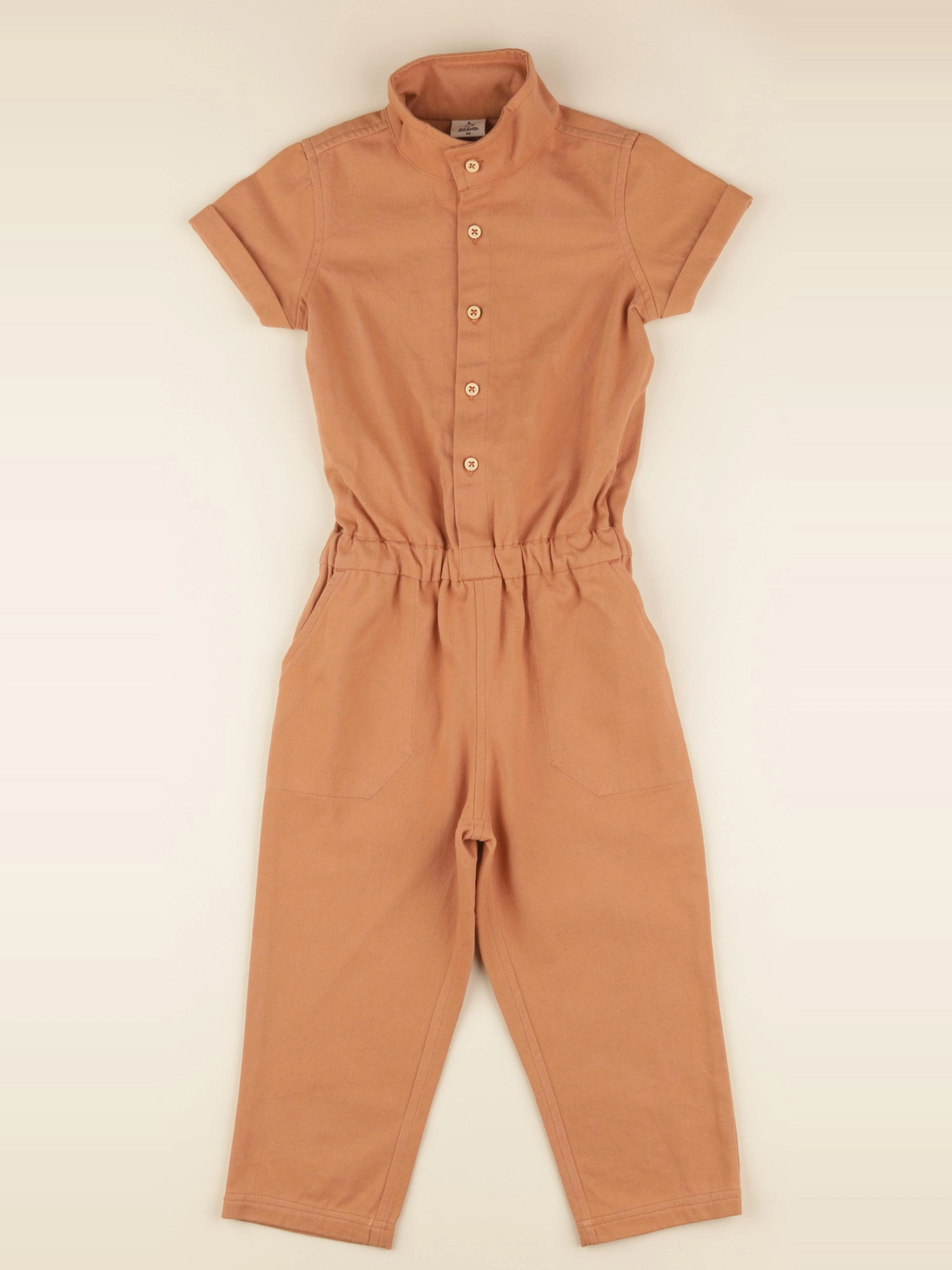 Lililotte - combinaison Sophie twill moka - 4 ans