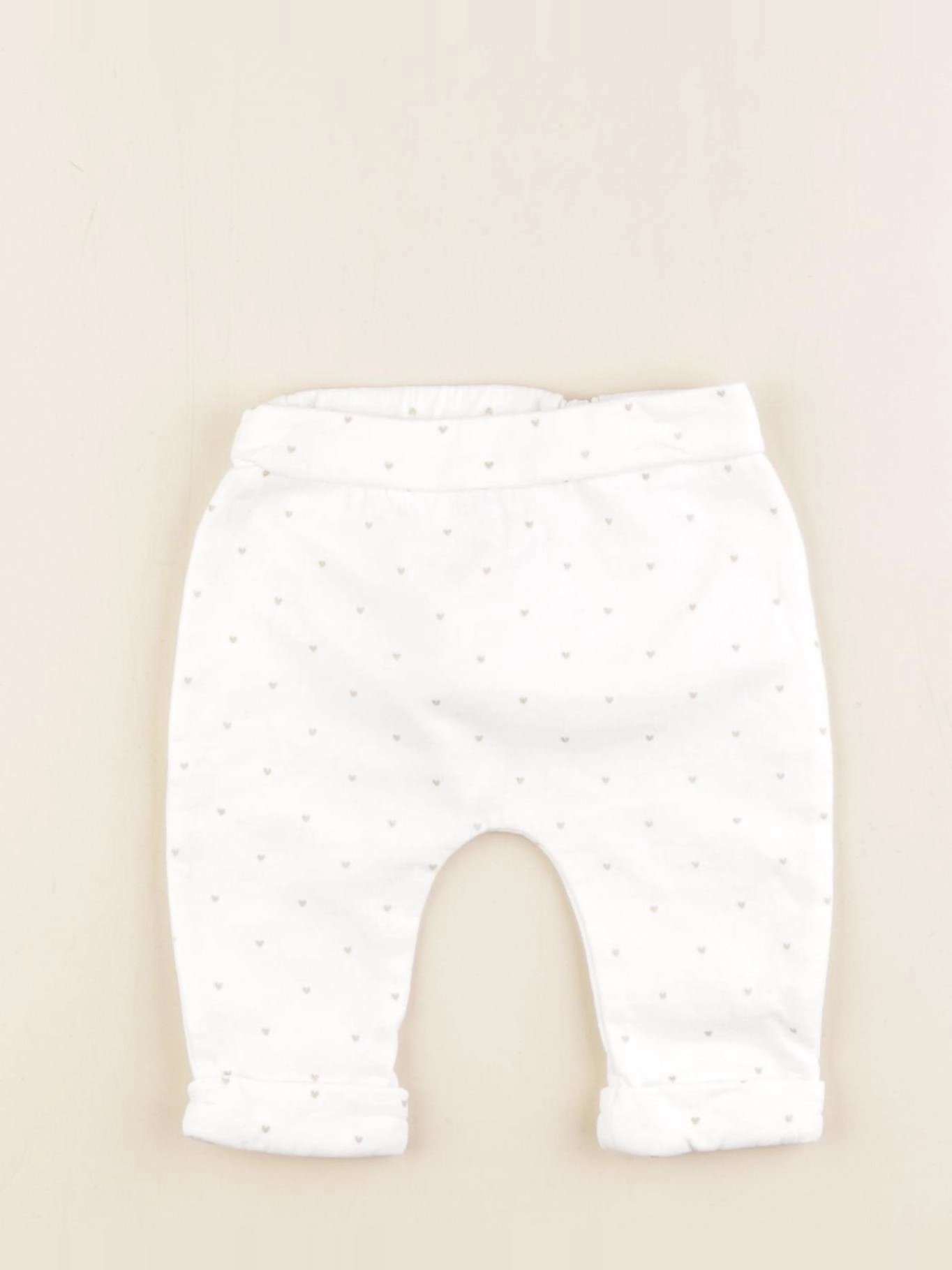 Jacadi - legging blanc - 3 mois
