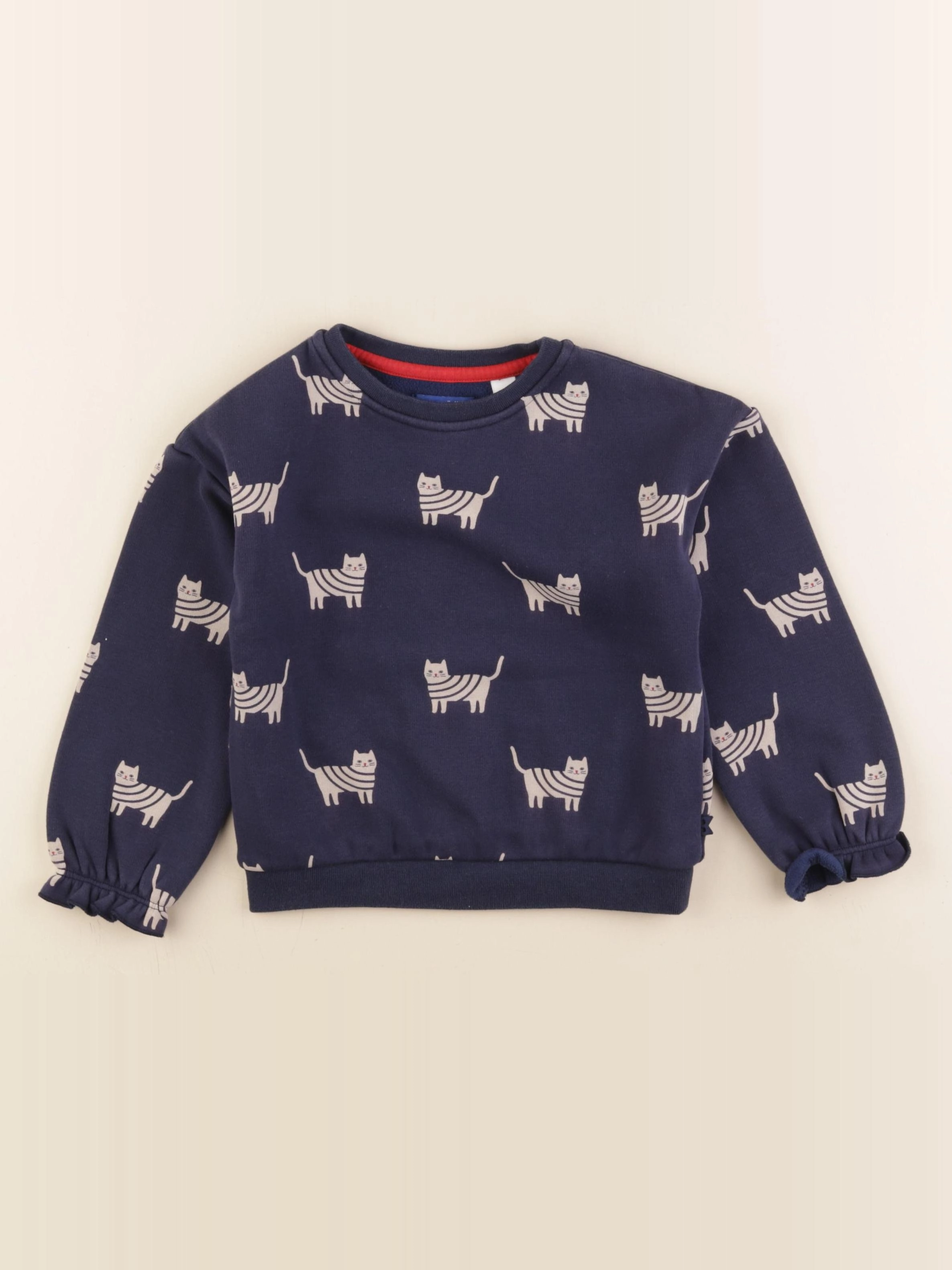 Okaidi - sweat bleu - 5 ans