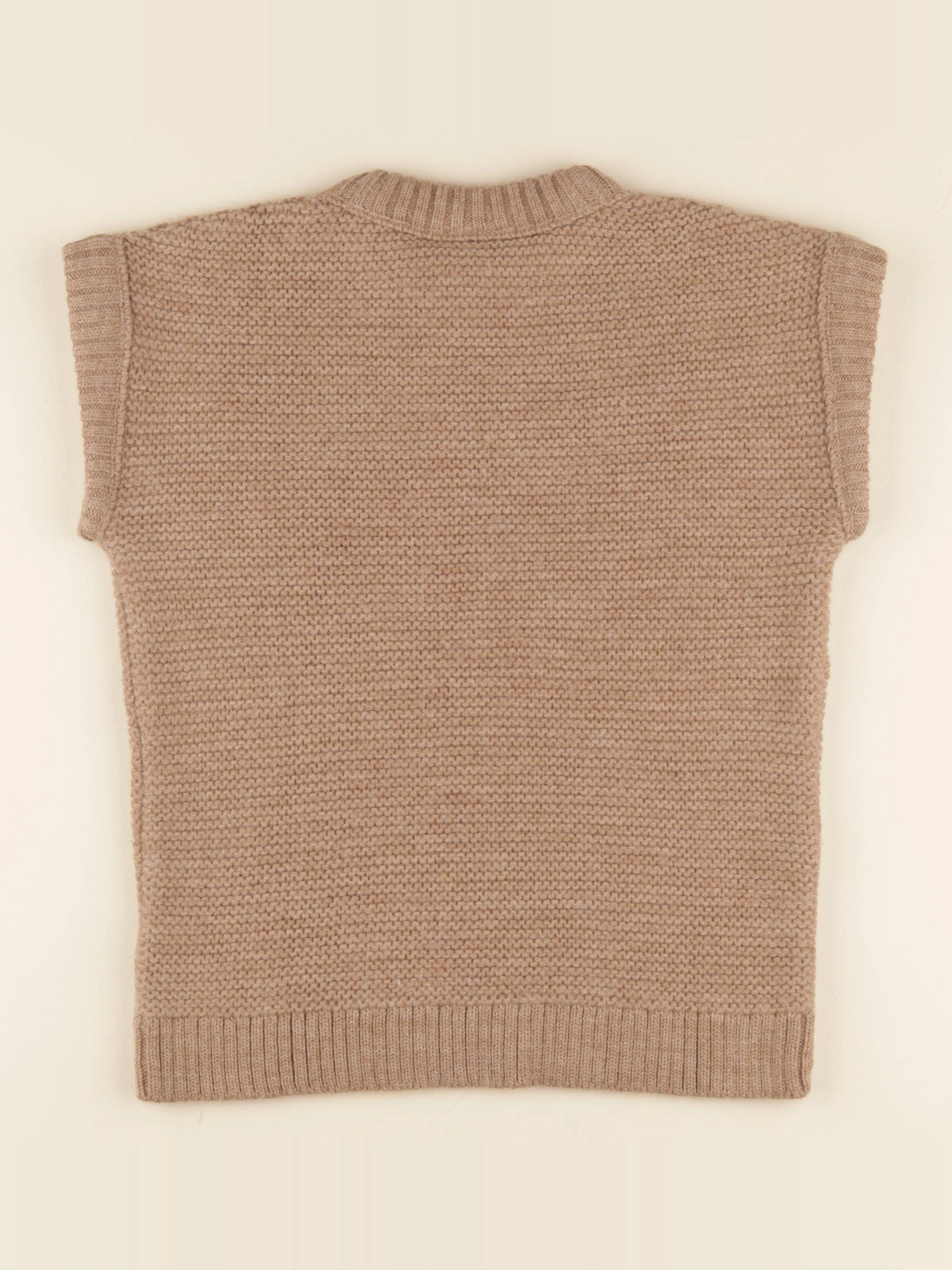 Lililotte - pull Théodora beige chiné - 12 ans