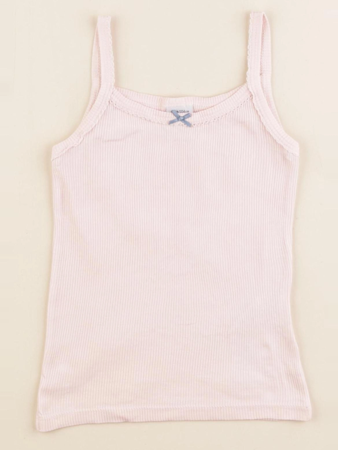 Petit Bateau - maillot de corps rose - 4 ans