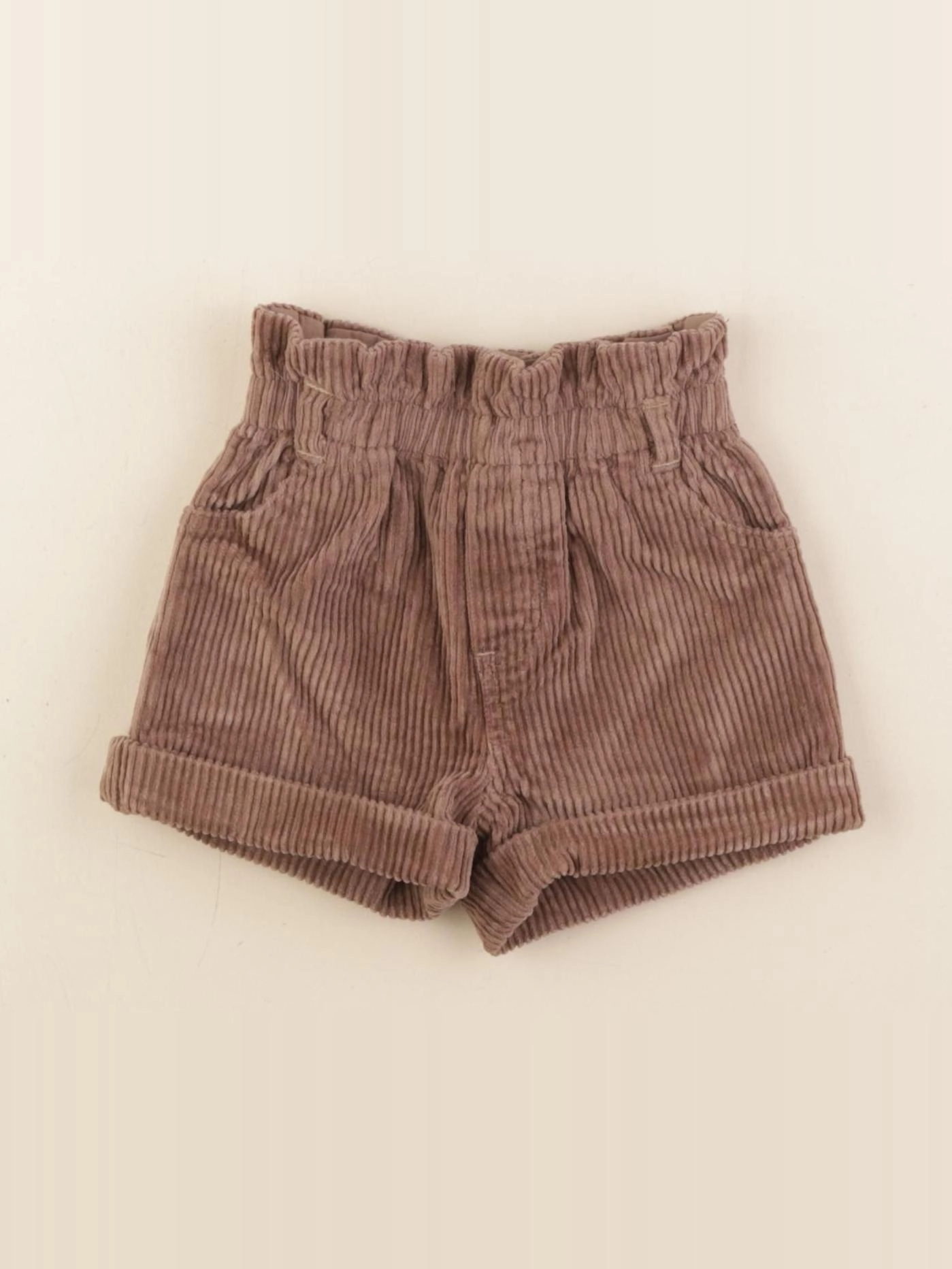 Cyrillus - short marron - 12 mois