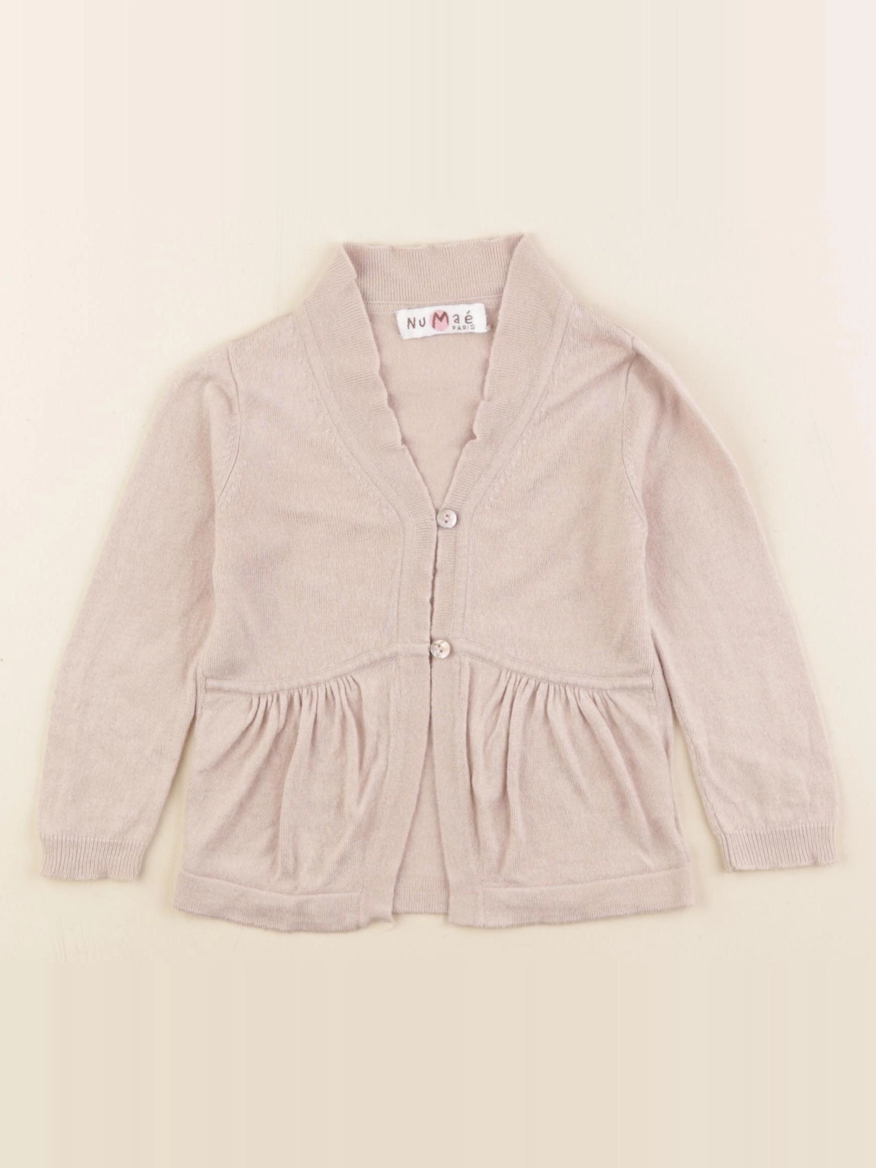 Numae - gilet beige - 12 mois