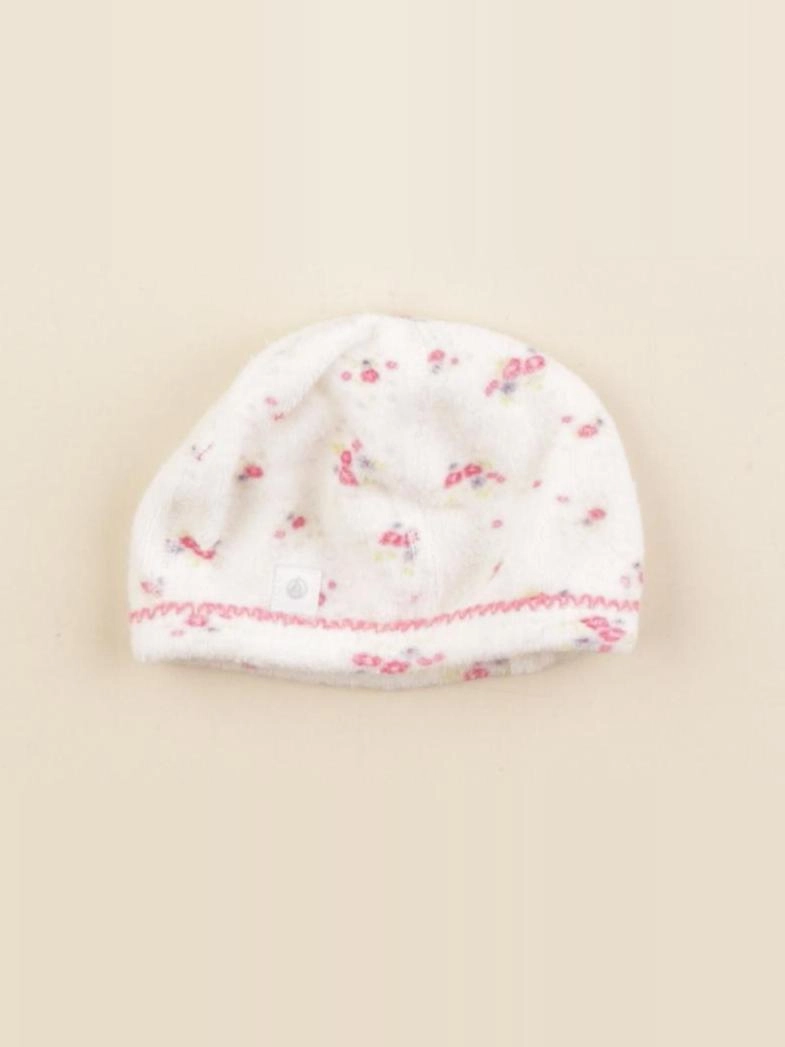 Petit Bateau - bonnet de naissance blanc - 0/1 mois