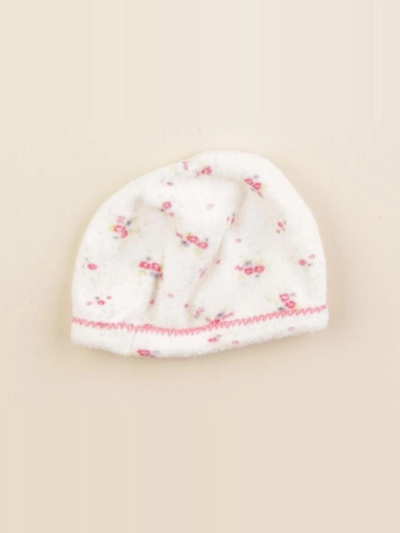 Petit Bateau - bonnet de naissance blanc - 0/1 mois