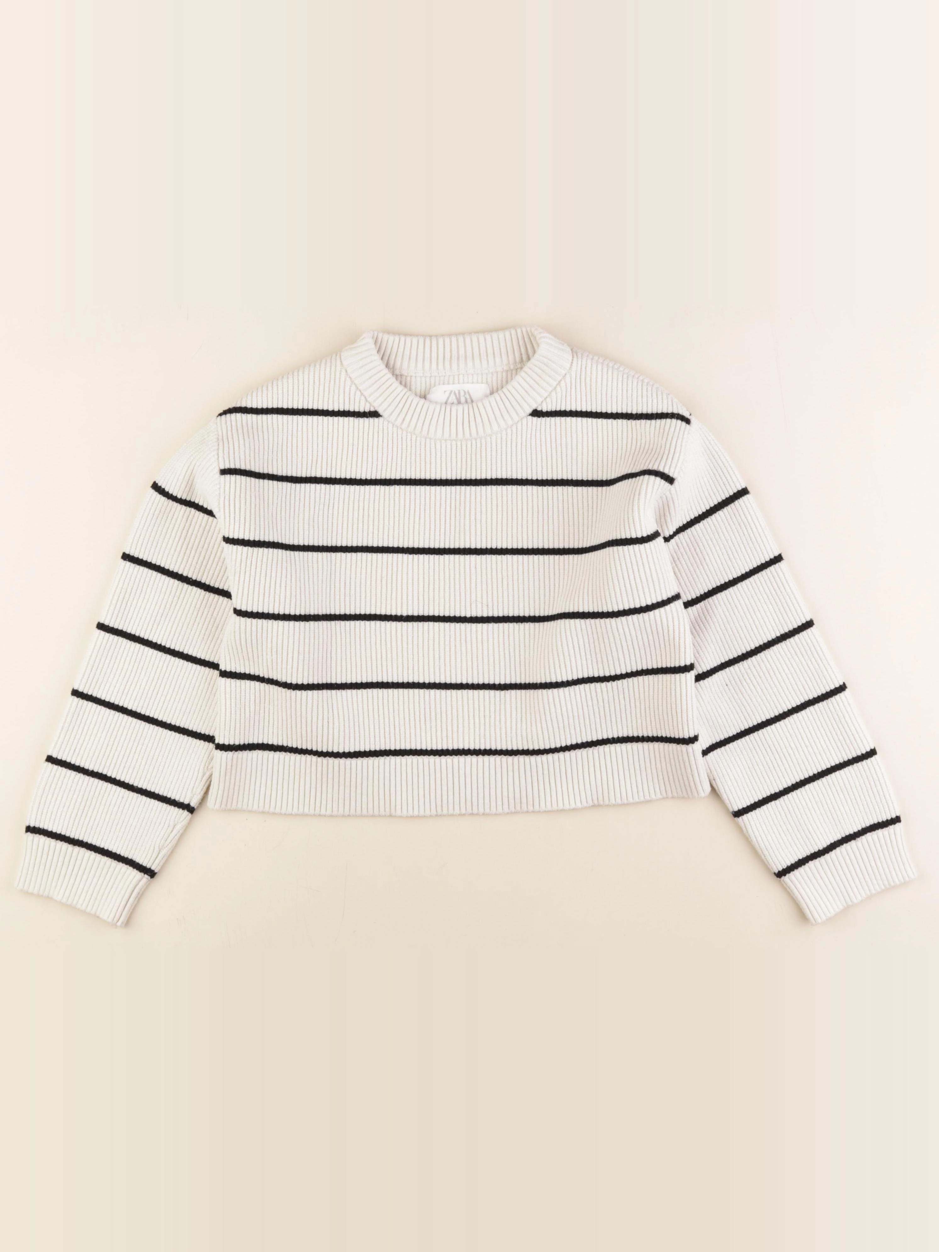 Zara - pull beige - 9/10 ans