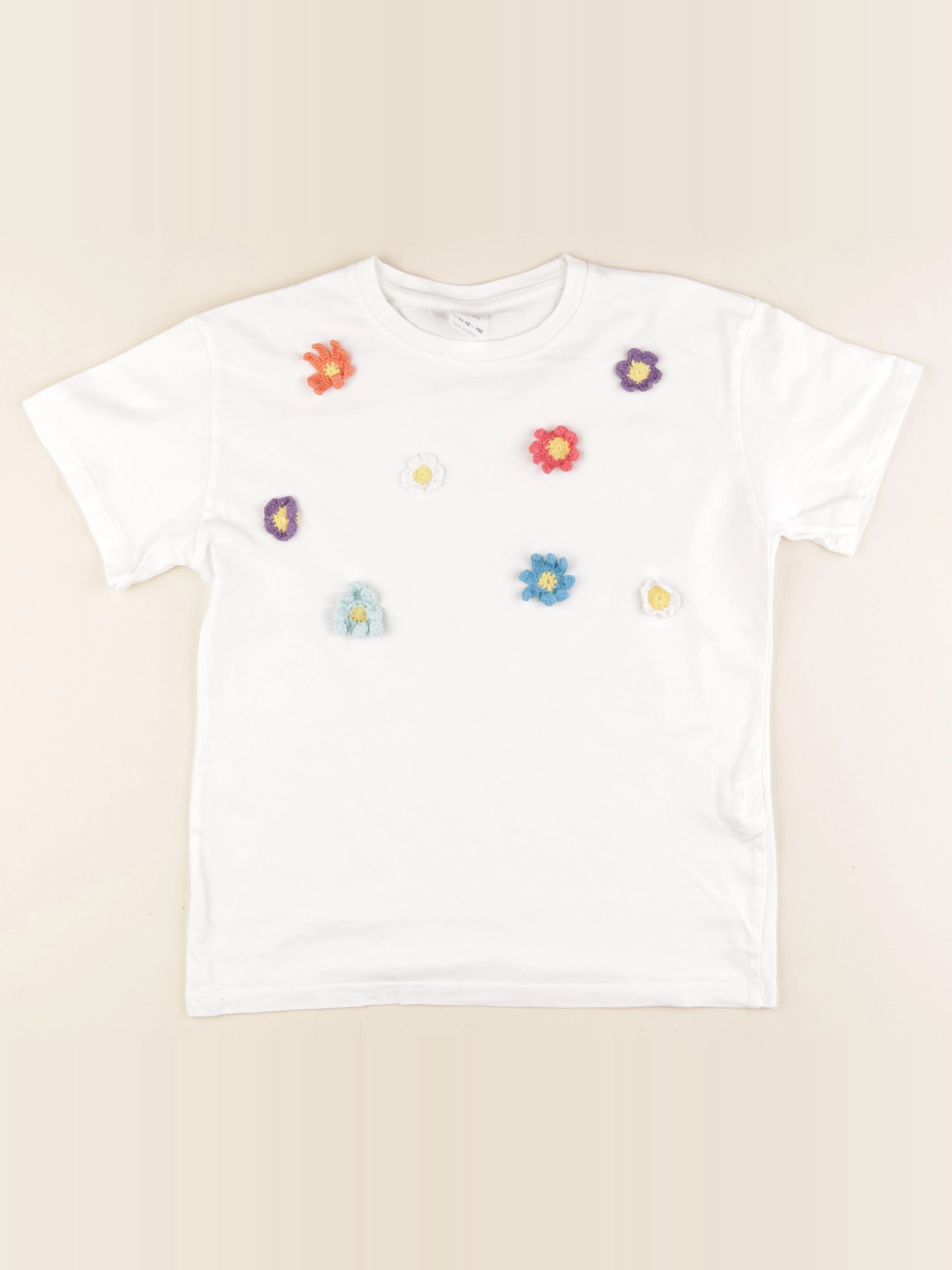 Zara - tee-shirt blanc - 11/12 ans