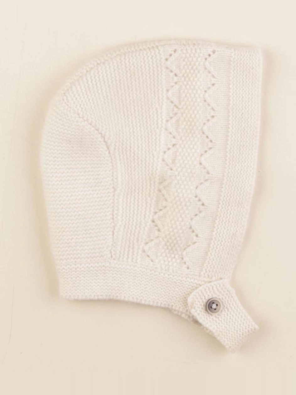 Baby Boden - bonnet rose - 2/4 ans