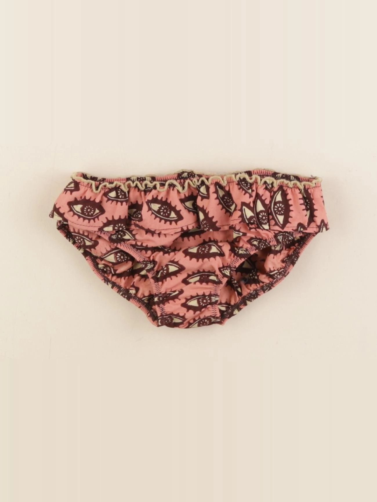 Monoprix x Maison Chateau rouge - maillot de bain rose - 4/5 ans